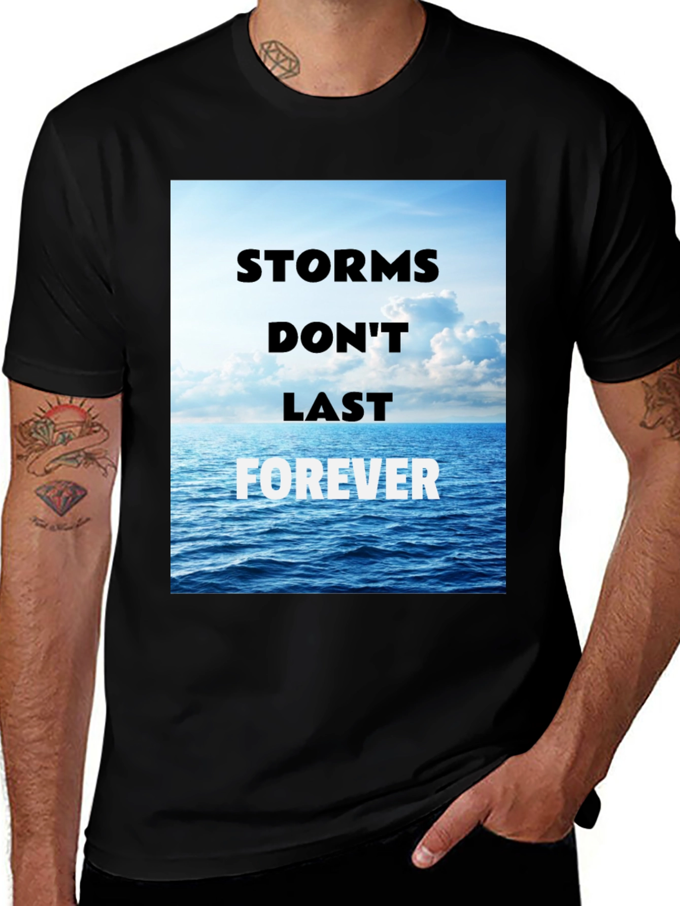 Storms Dont Last Forever Graphic T-Shirt