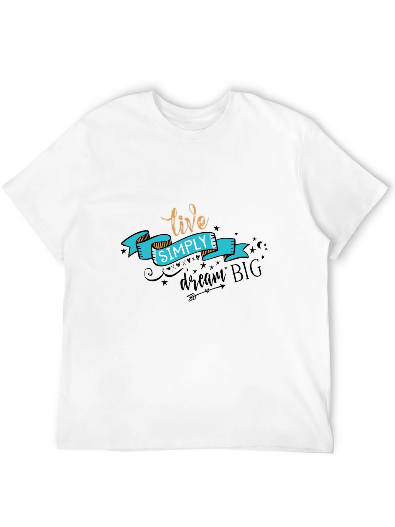 Live Simply T-Shirt - Black