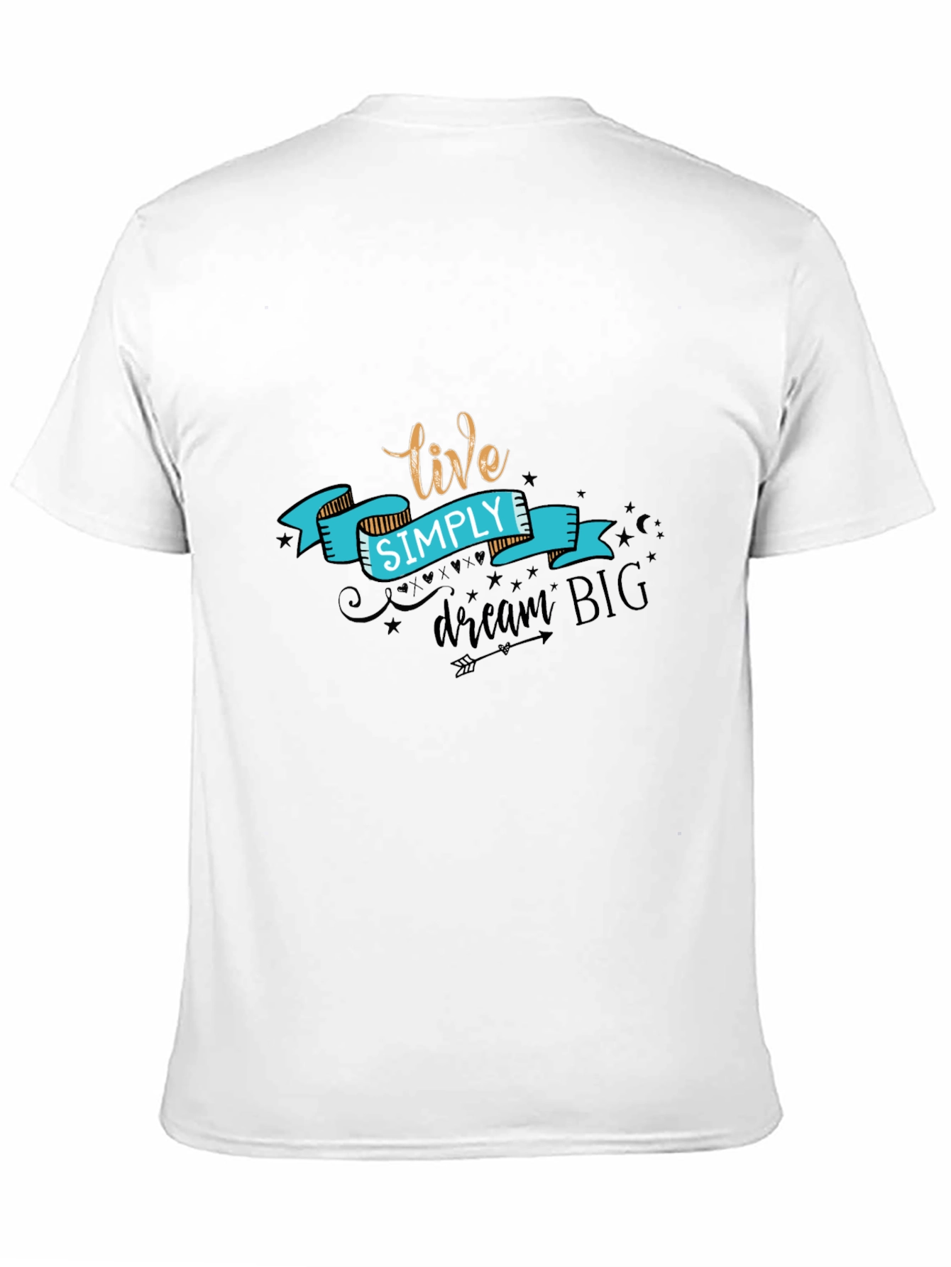 Live Simply T-Shirt - Black
