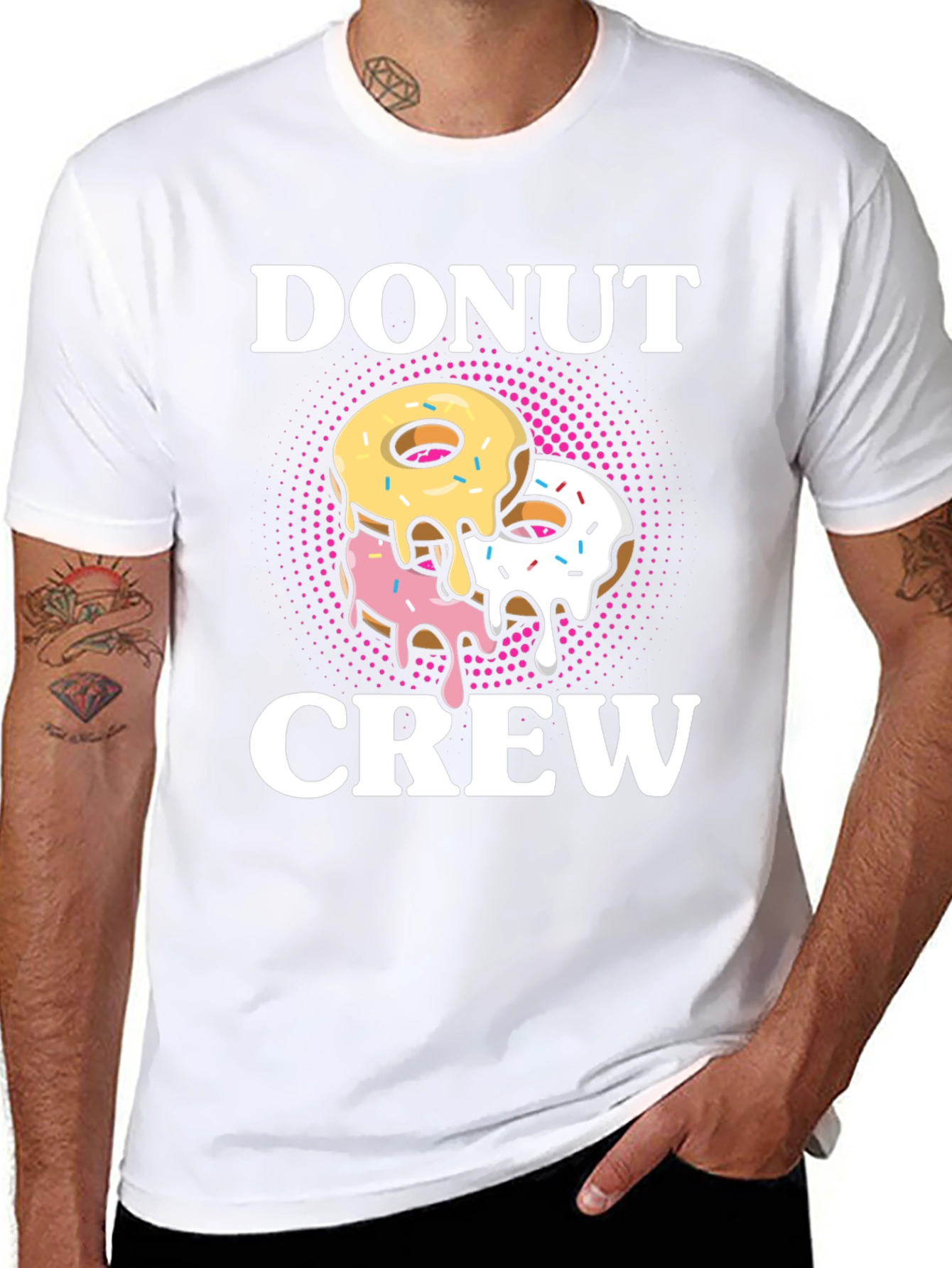 Donut Crew Graphic Tee