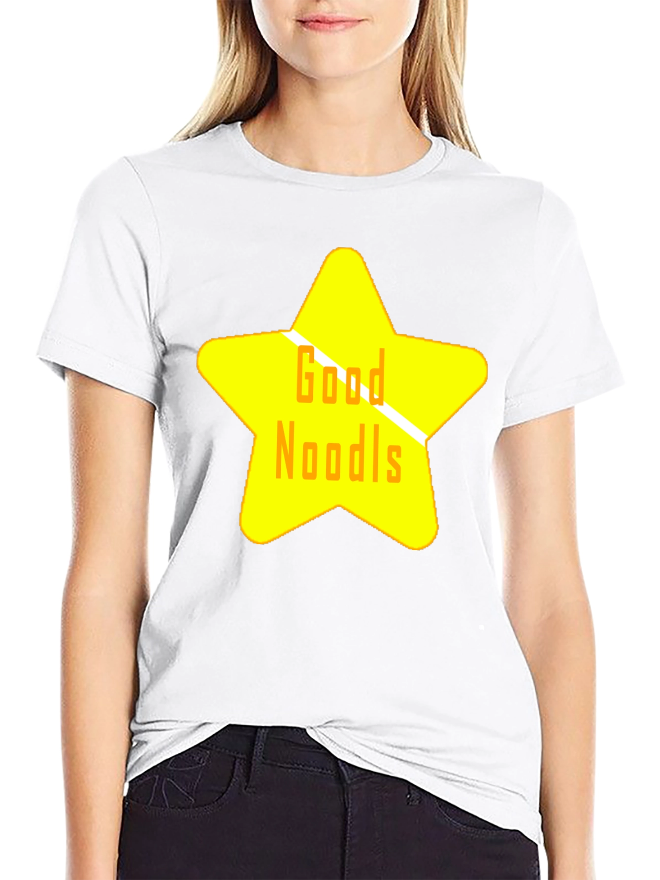 Good Noodls Black Star T-Shirt