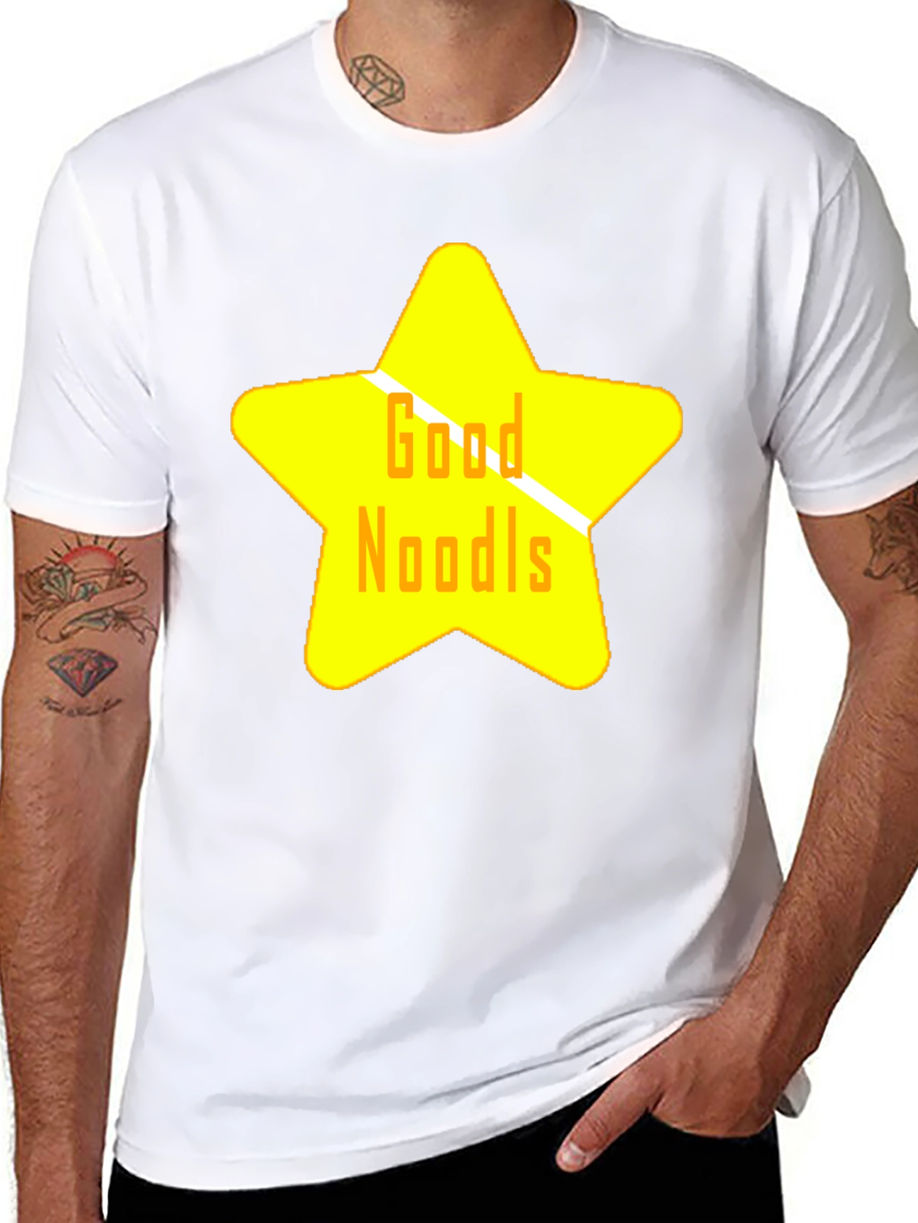 Good Noodls Black Star T-Shirt