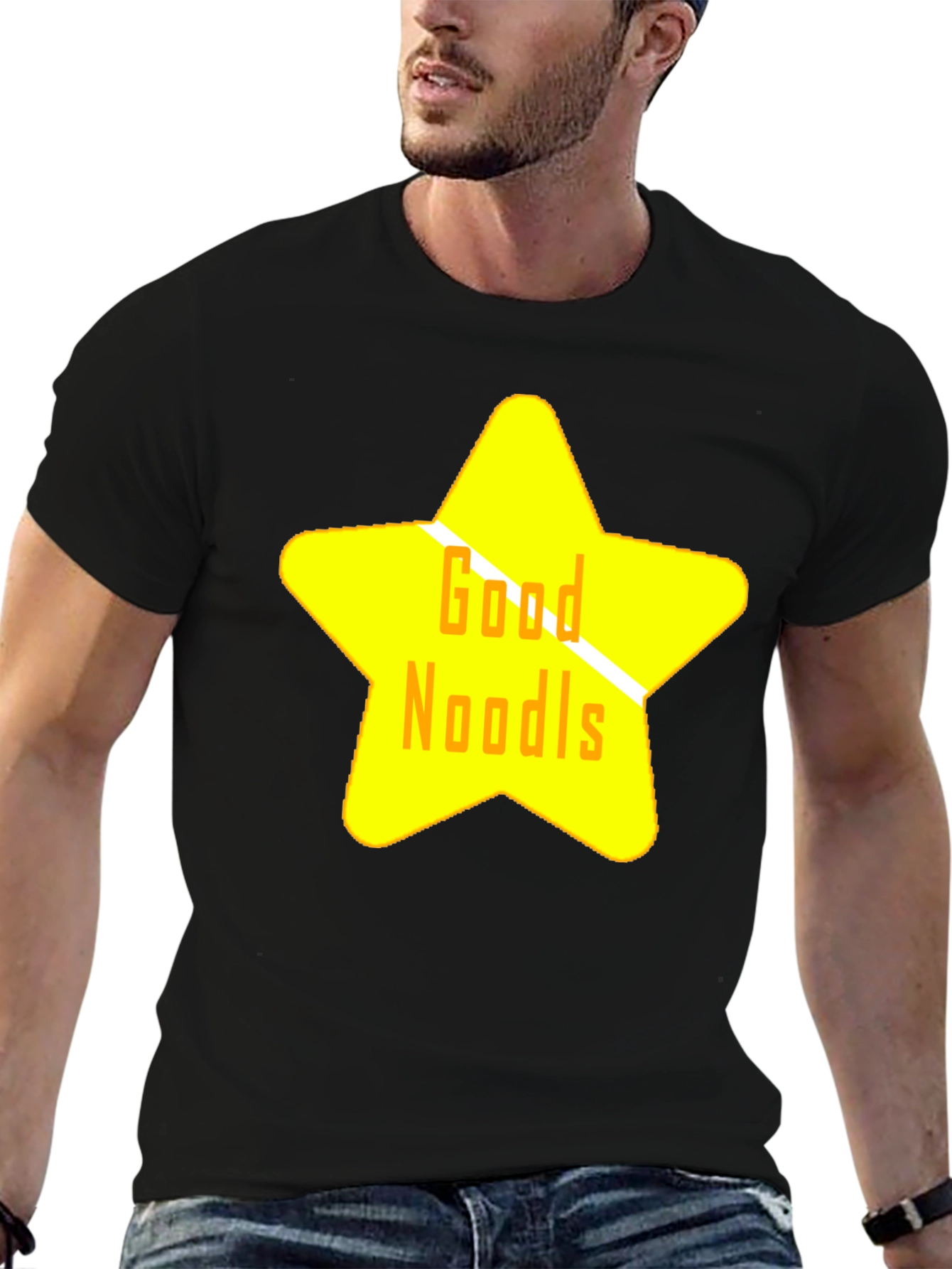 Good Noodls Black Star T-Shirt