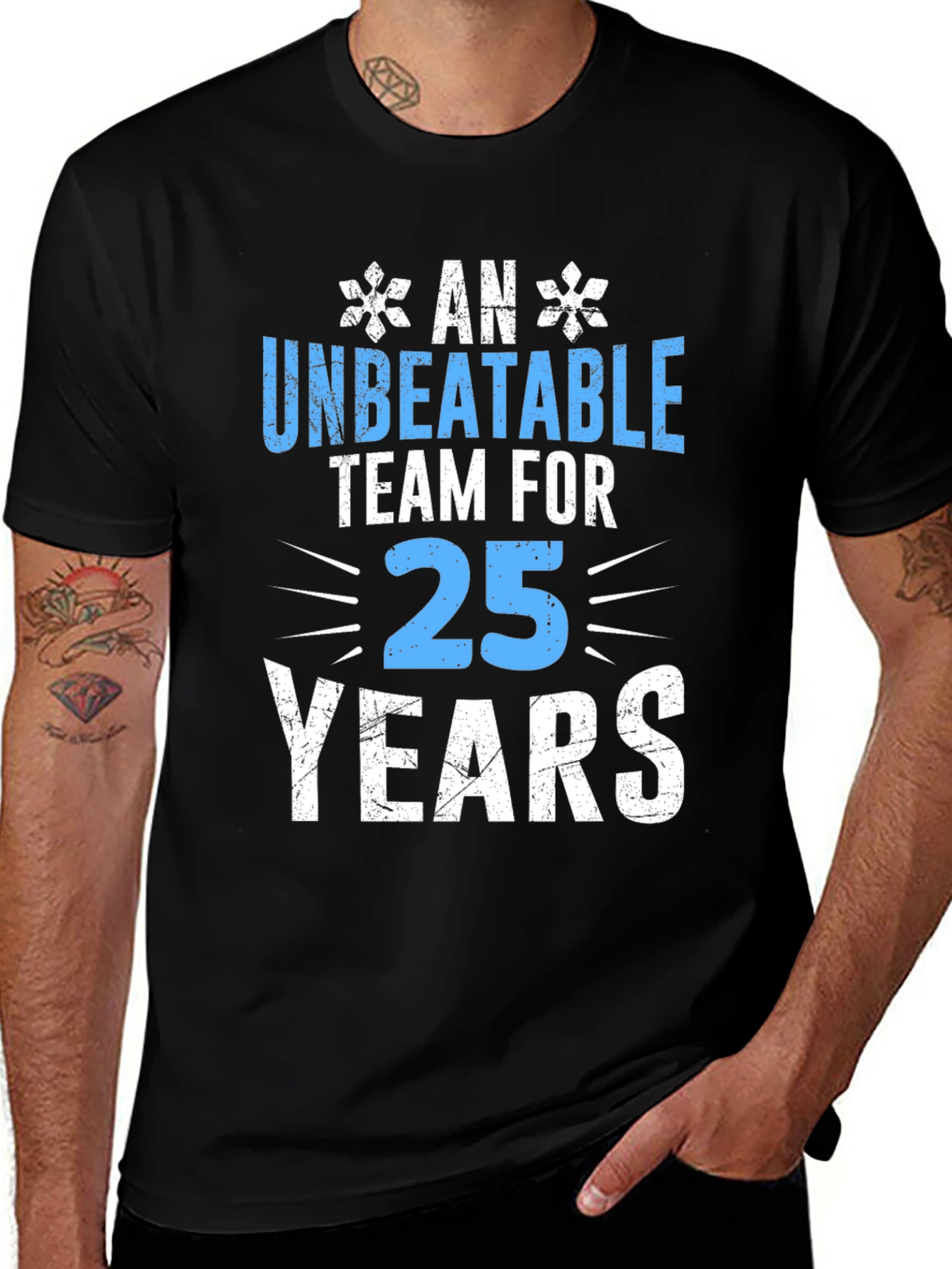Unbeatable Team 25 Years Graphic T-Shirt