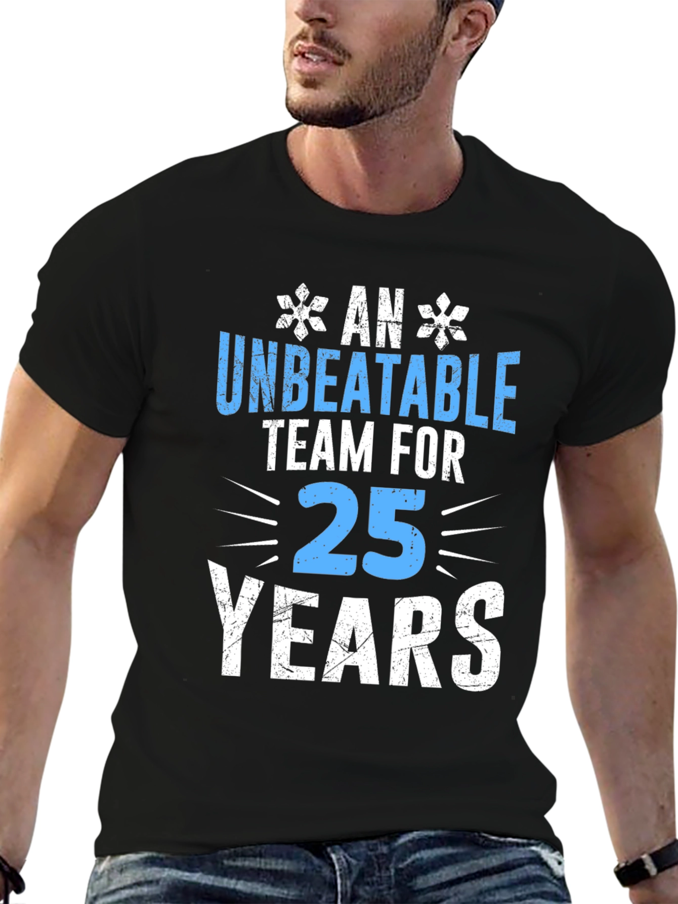 Unbeatable Team 25 Years Graphic T-Shirt