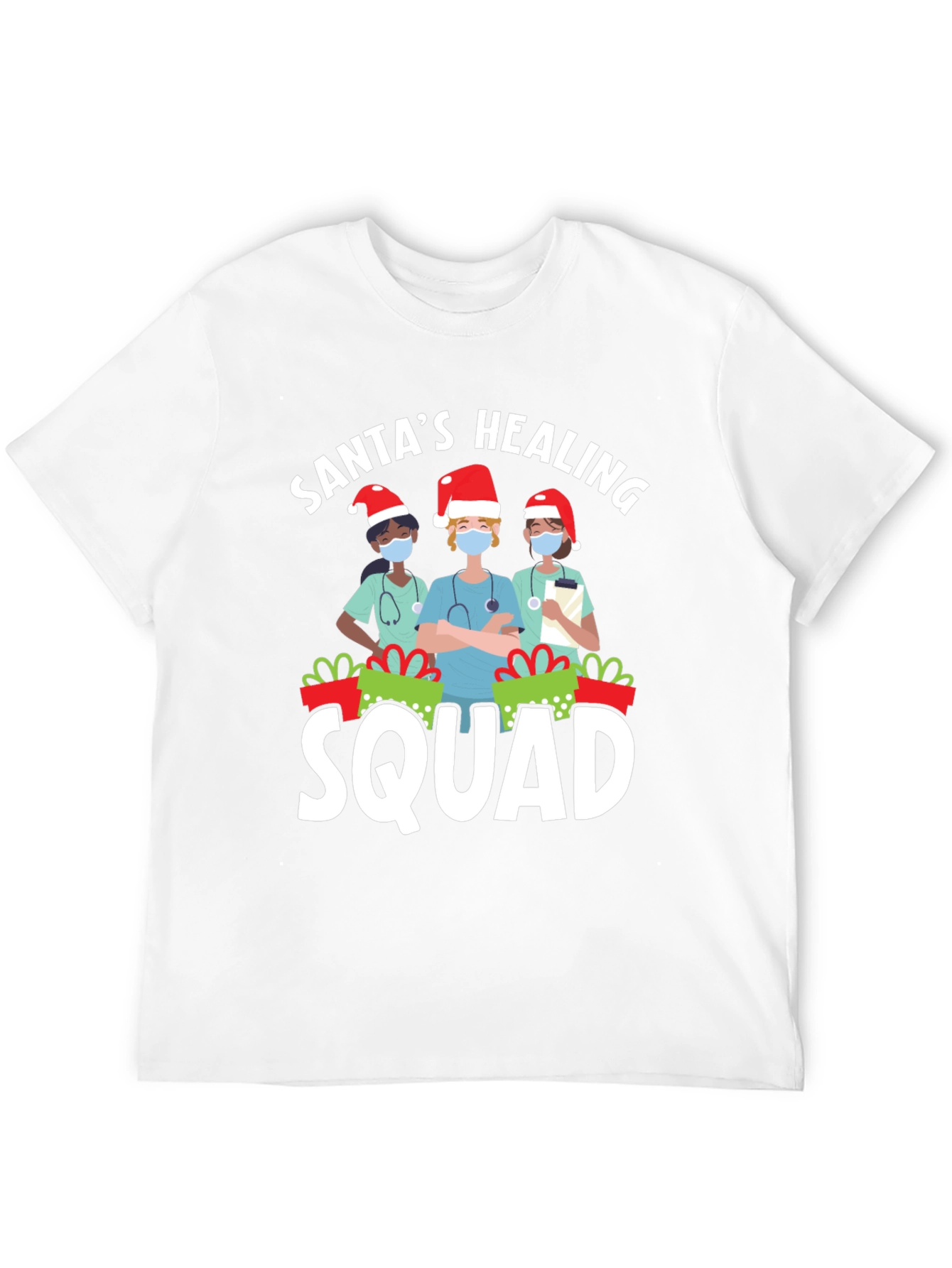 Santas Healing Squad Graphic T-Shirt