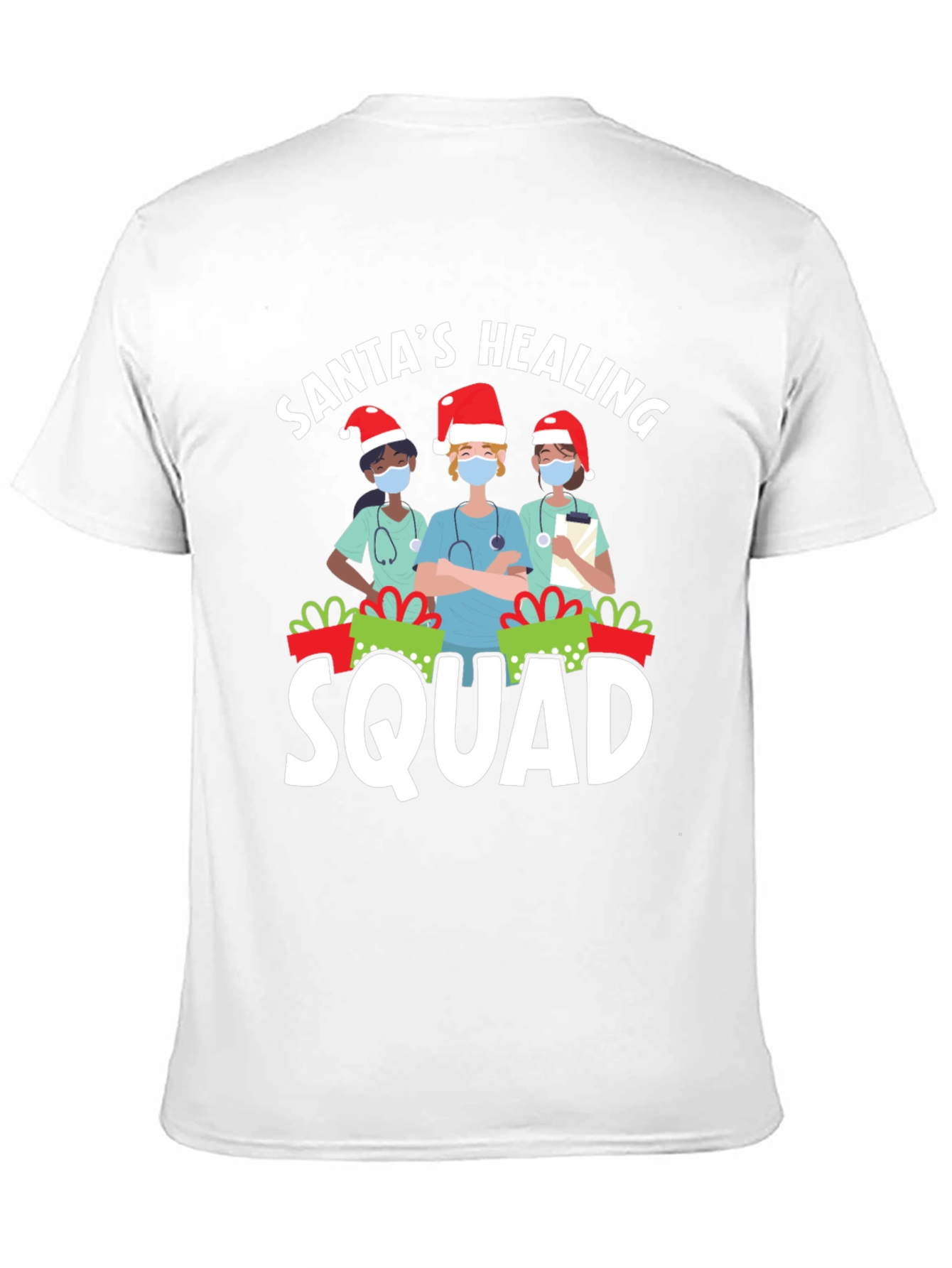 Santas Healing Squad Graphic T-Shirt