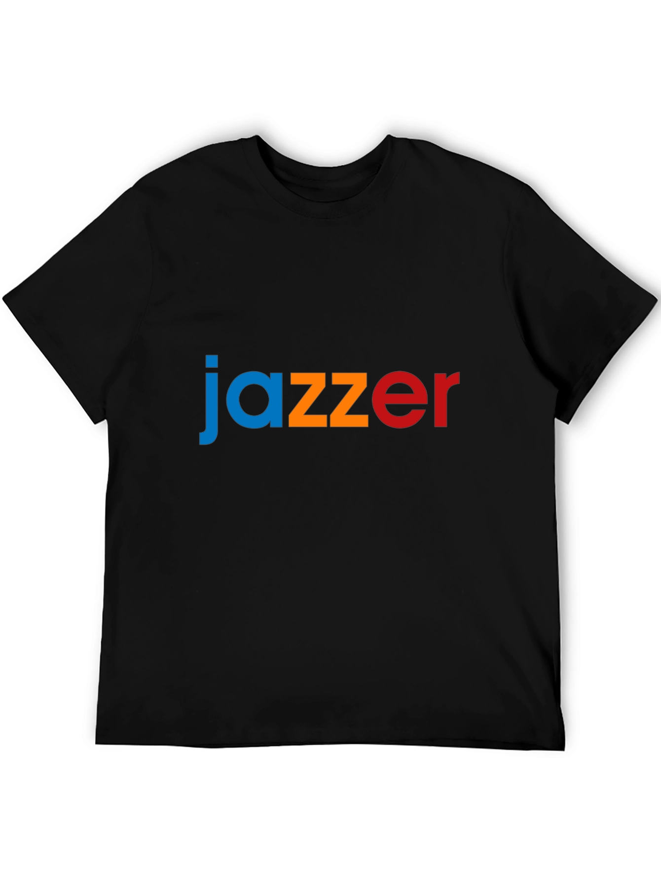 Jazzer T-Shirt - Blue Orange Red Graphic Tee