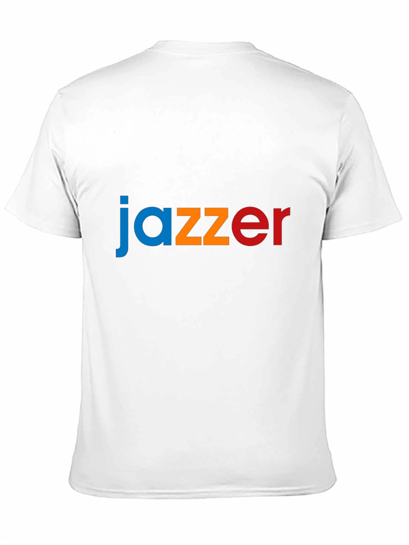 Jazzer T-Shirt - Blue Orange Red Graphic Tee