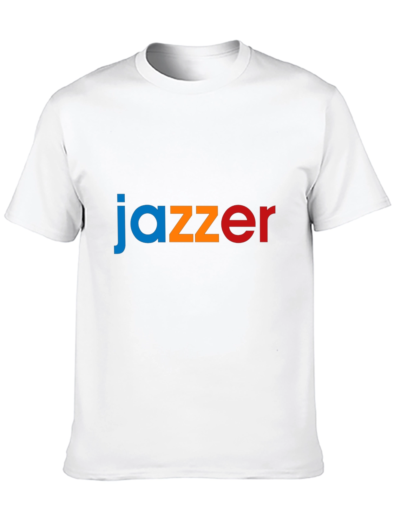 Jazzer T-Shirt - Blue Orange Red Graphic Tee