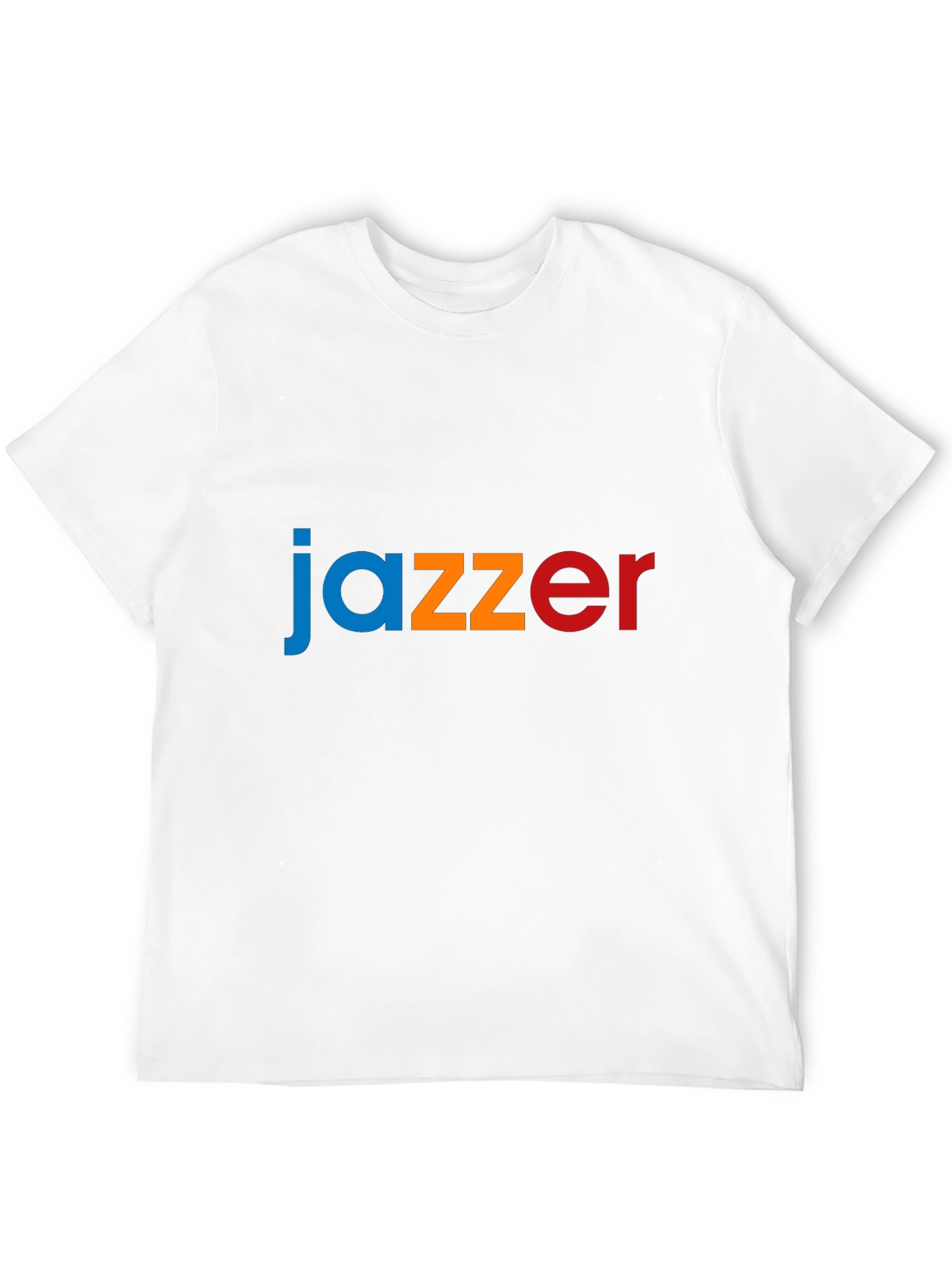 Jazzer T-Shirt - Blue Orange Red Graphic Tee