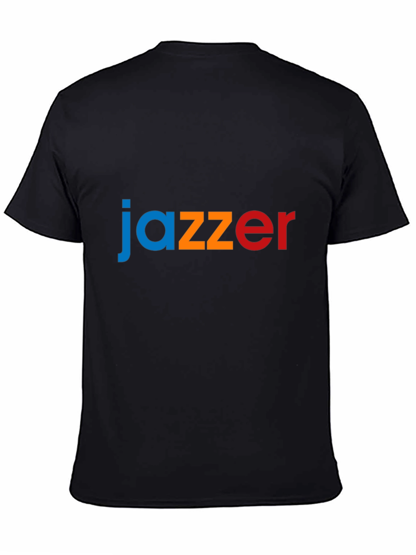 Jazzer T-Shirt - Blue Orange Red Graphic Tee