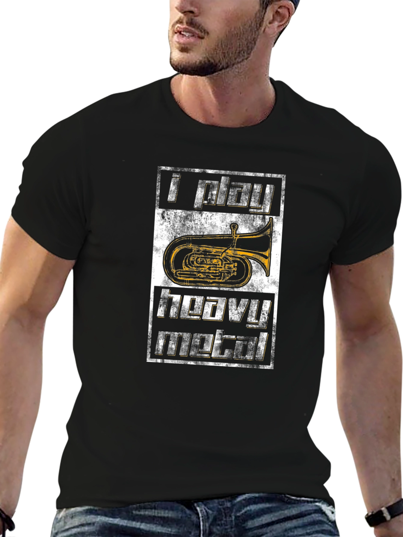 I Play Heavy Metal Tuba T-Shirt