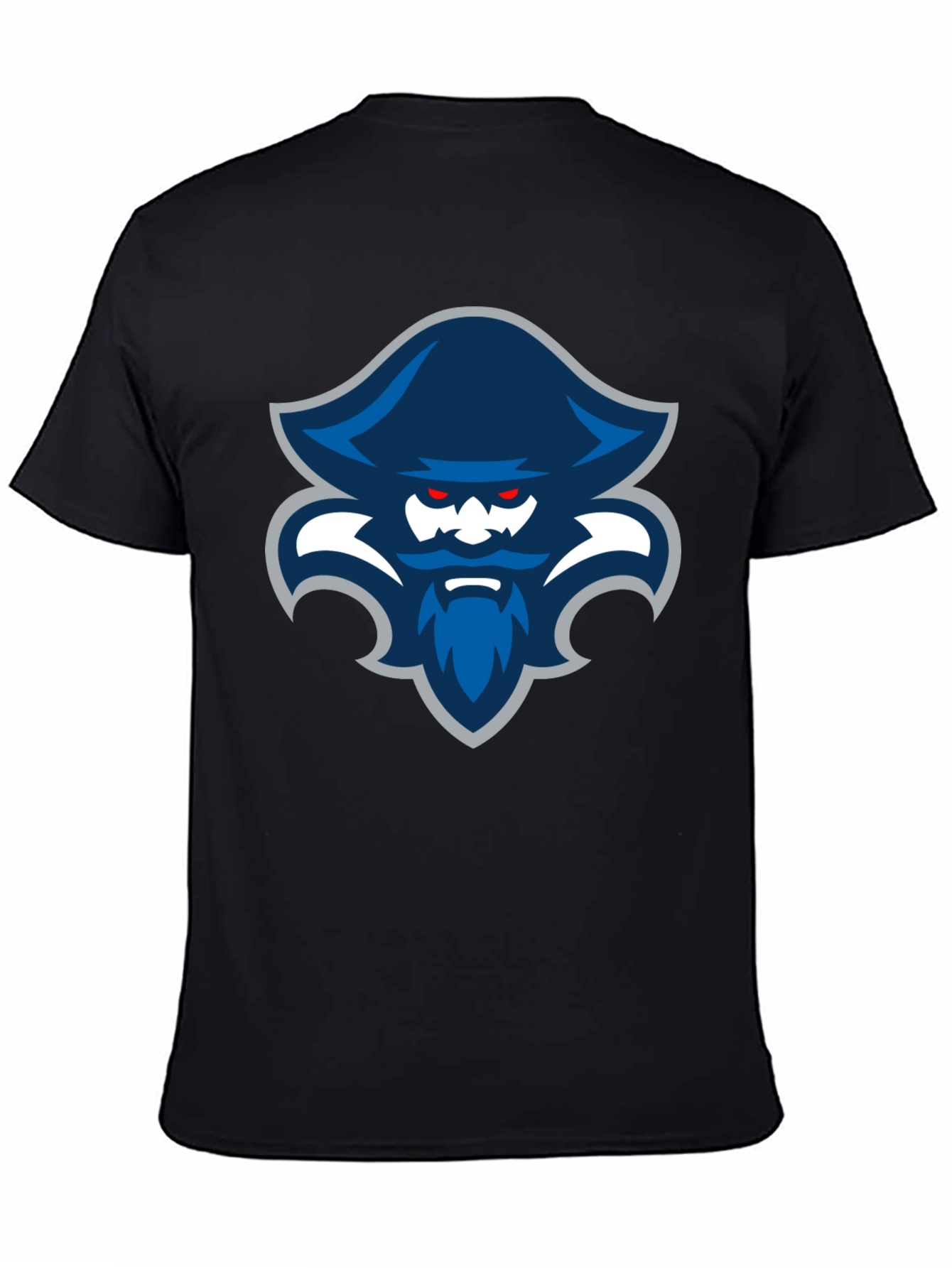 Pirate Logo T-Shirt - Mens Black Tee