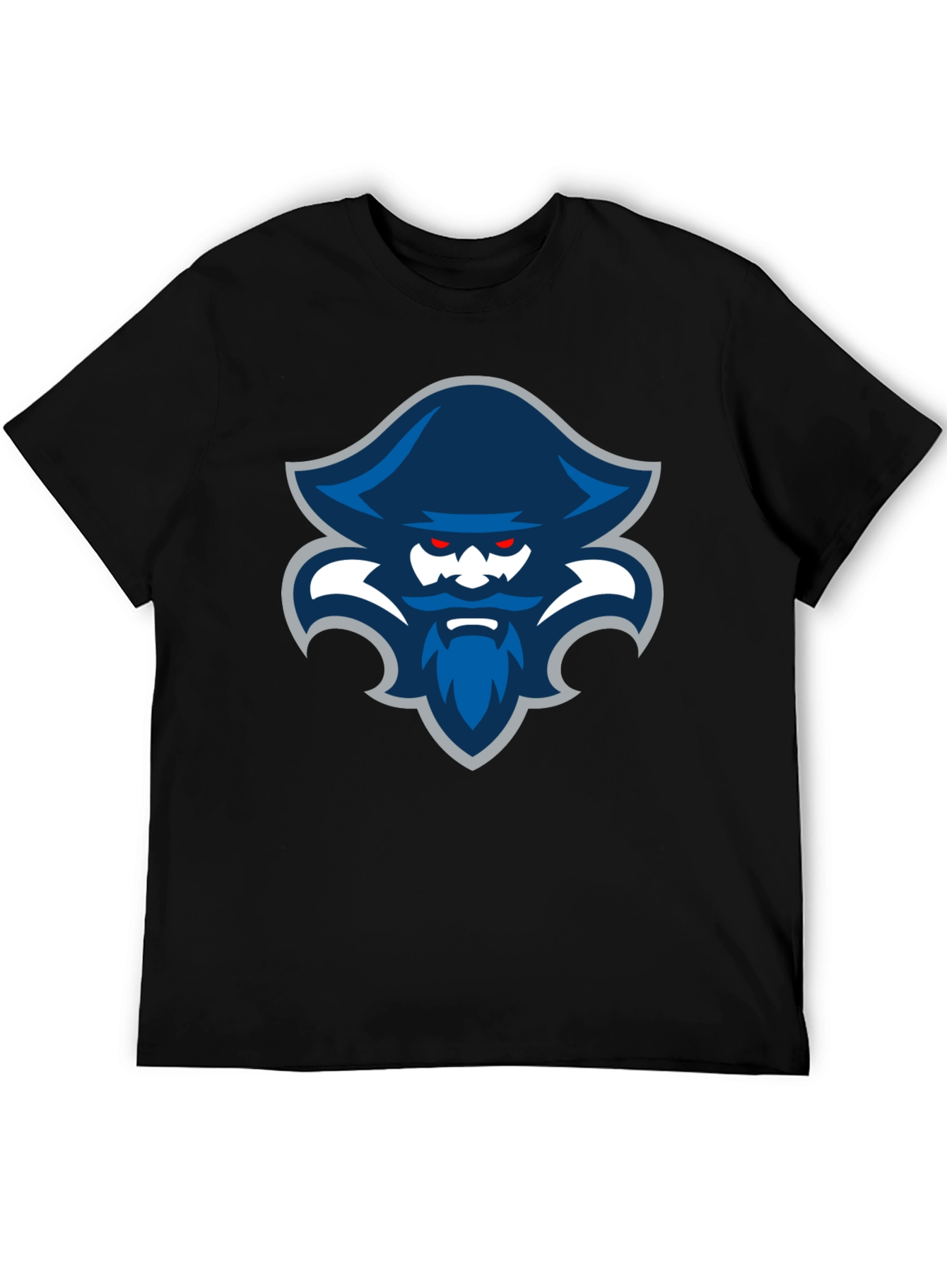 Pirate Logo T-Shirt - Mens Black Tee