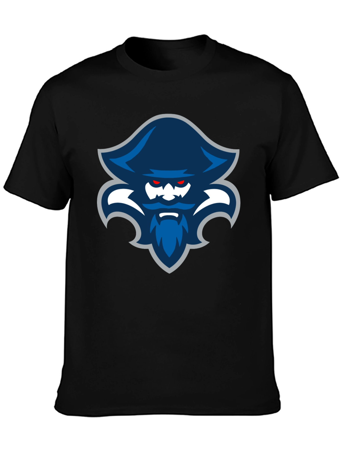 Pirate Logo T-Shirt - Mens Black Tee
