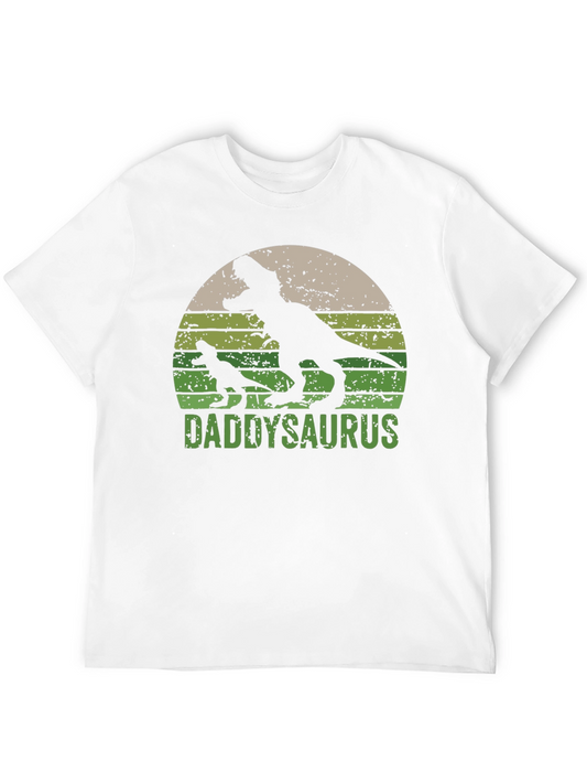 Daddysaurus T-Shirt - Fathers Day Dinosaur Tee