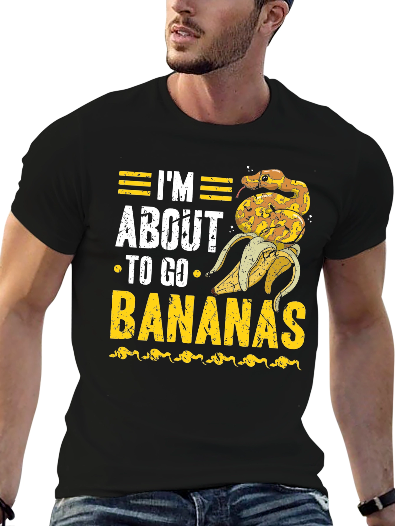 Im About To Go Bananas Snake T-Shirt