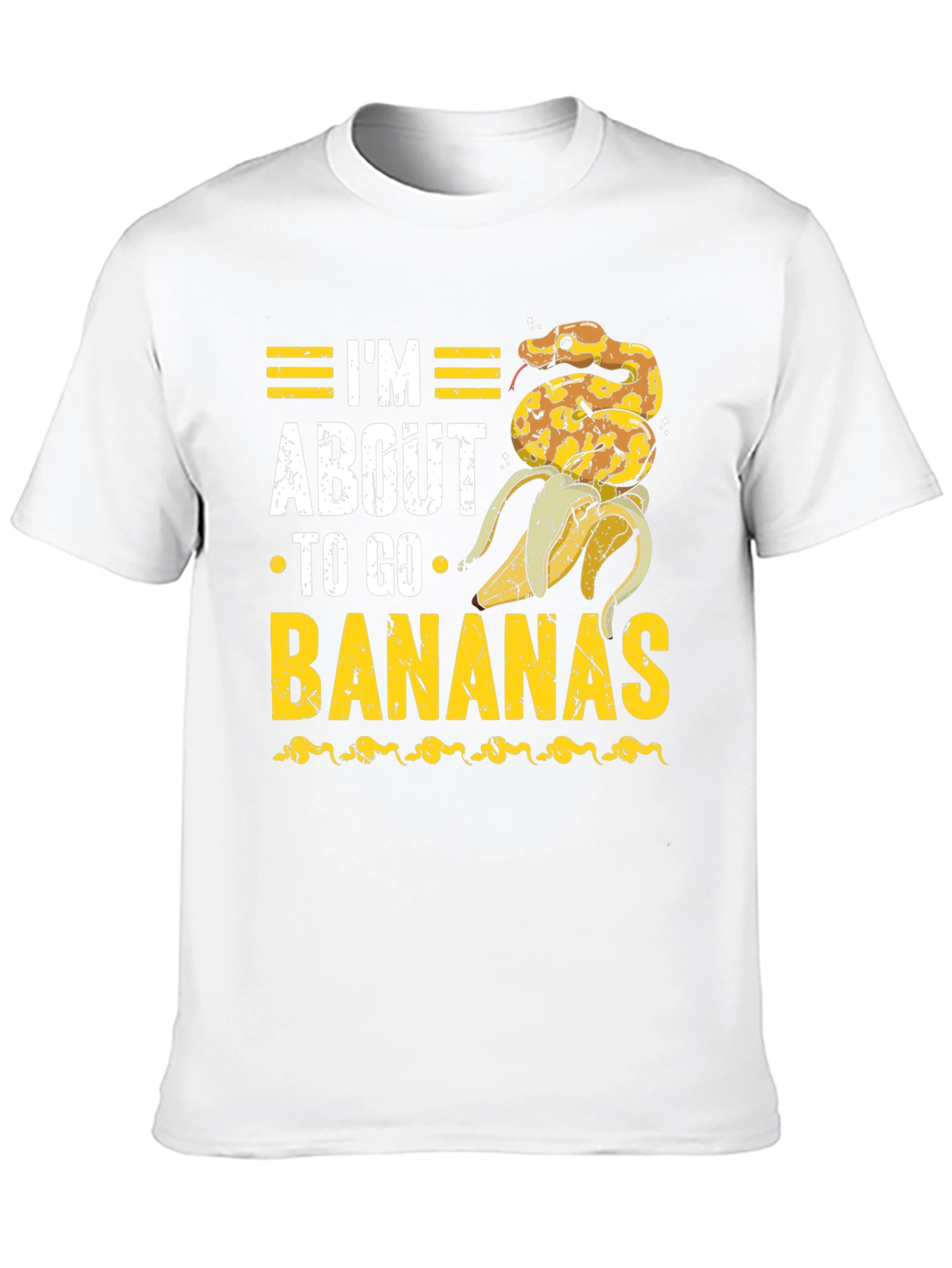 Im About To Go Bananas Snake T-Shirt