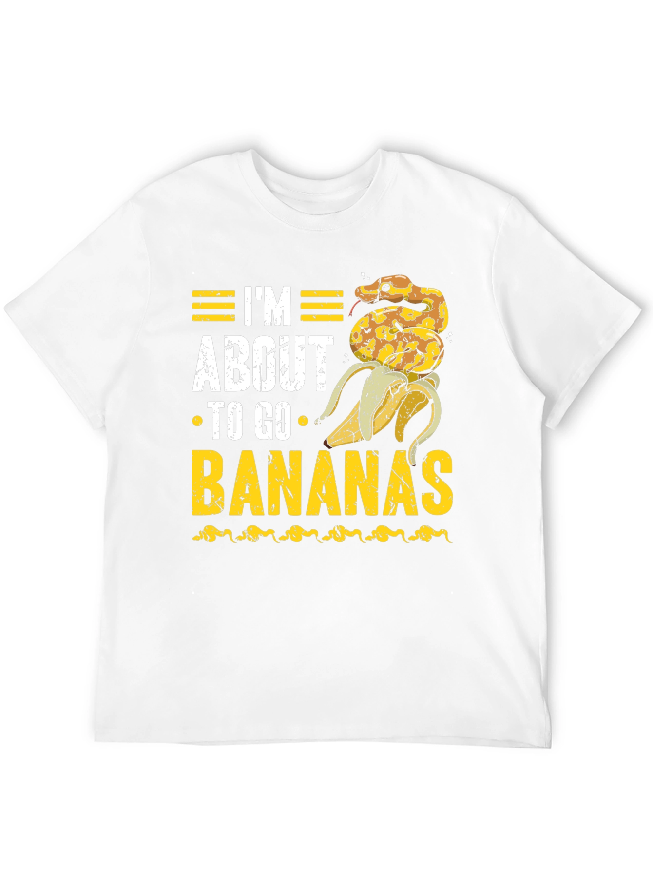 Im About To Go Bananas Snake T-Shirt