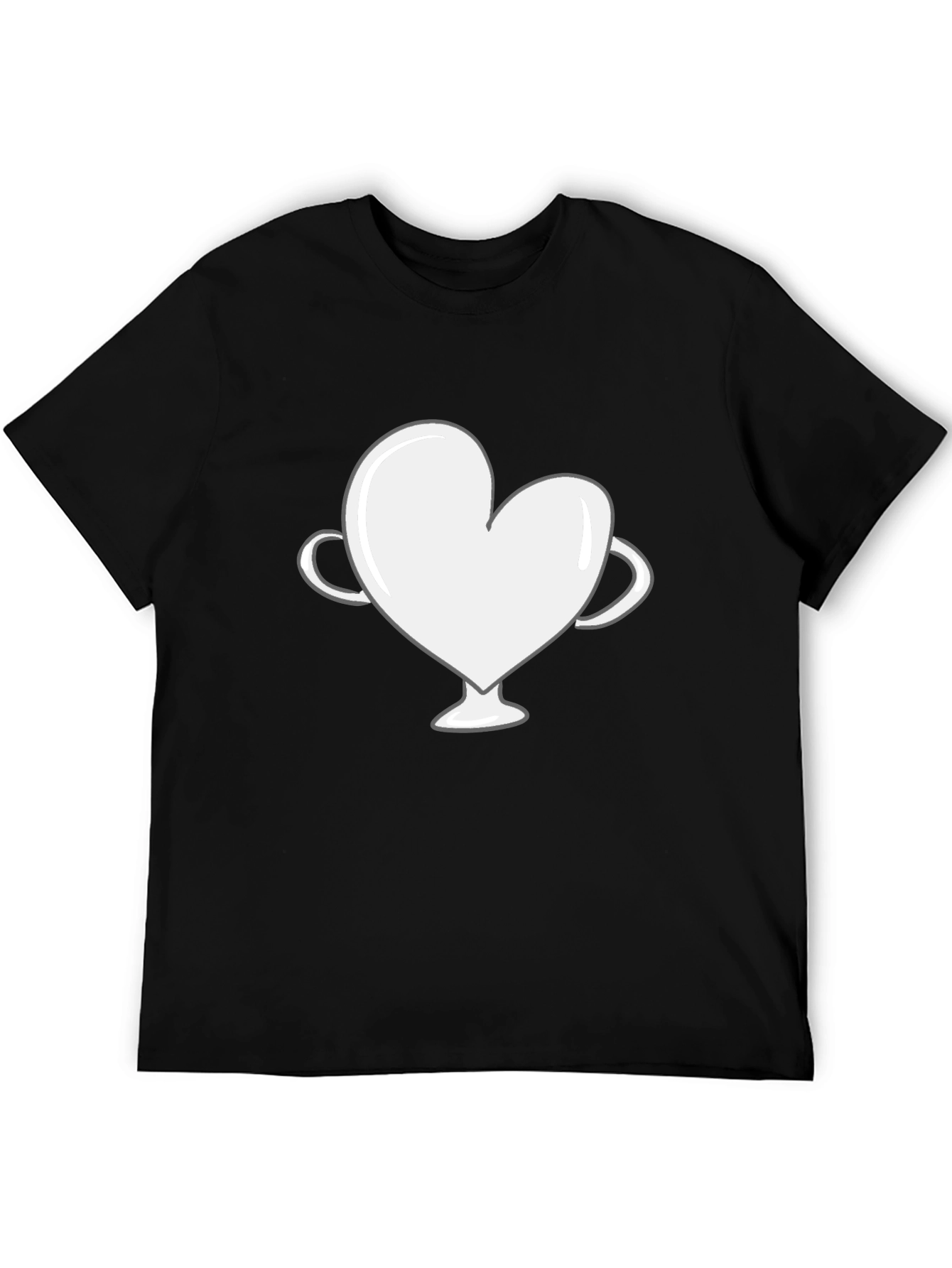 Heart Trophy Graphic Tee - Love Wins T-Shirt