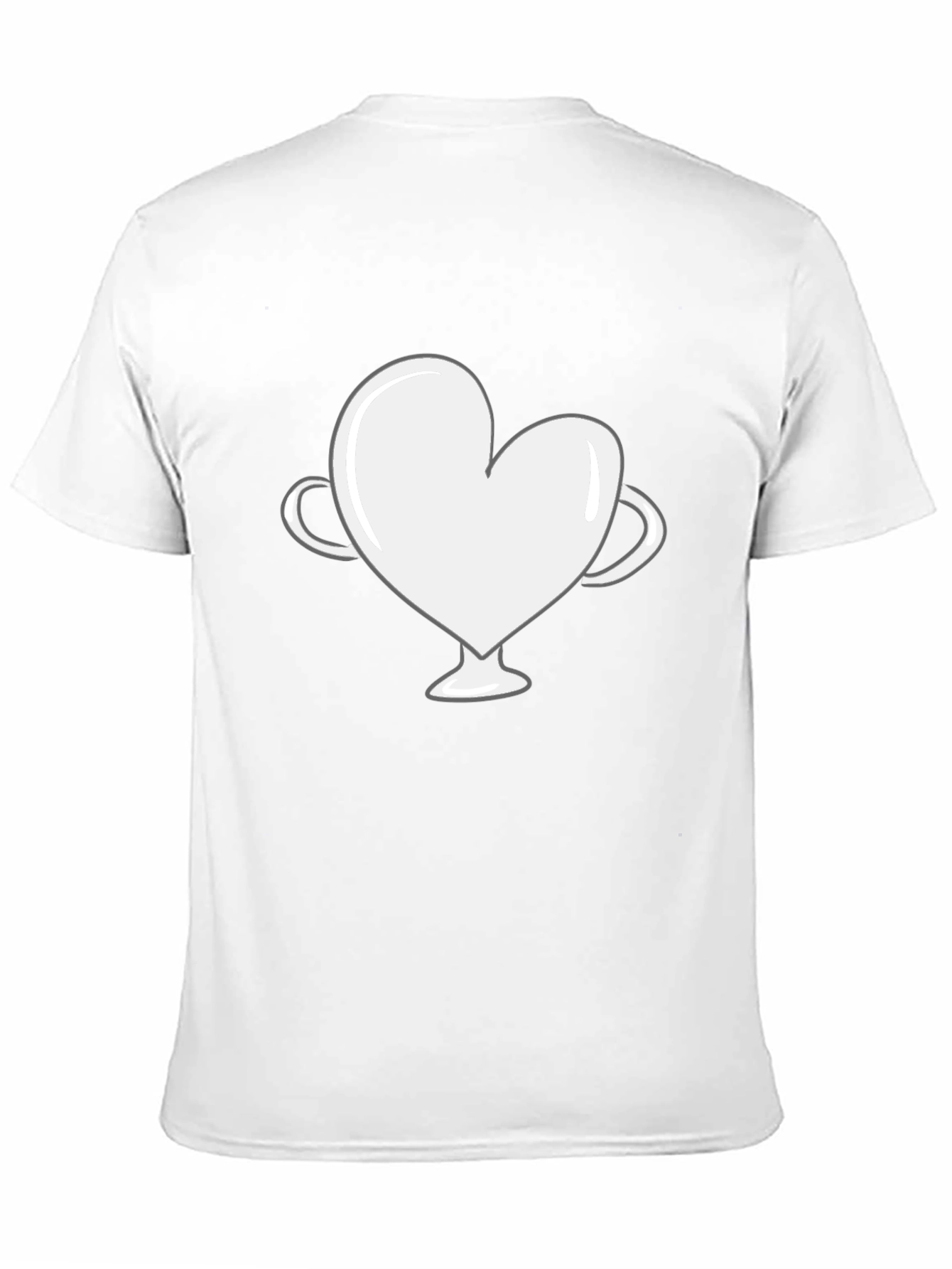 Heart Trophy Graphic Tee - Love Wins T-Shirt