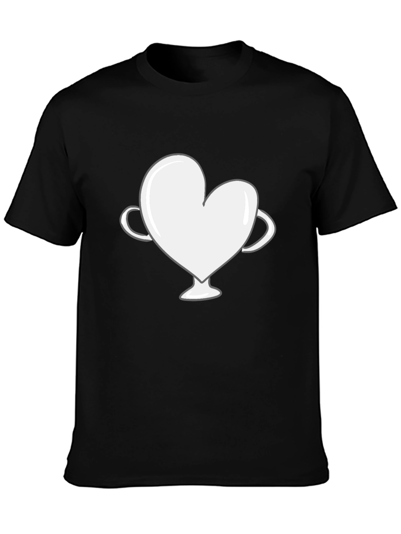 Heart Trophy Graphic Tee - Love Wins T-Shirt