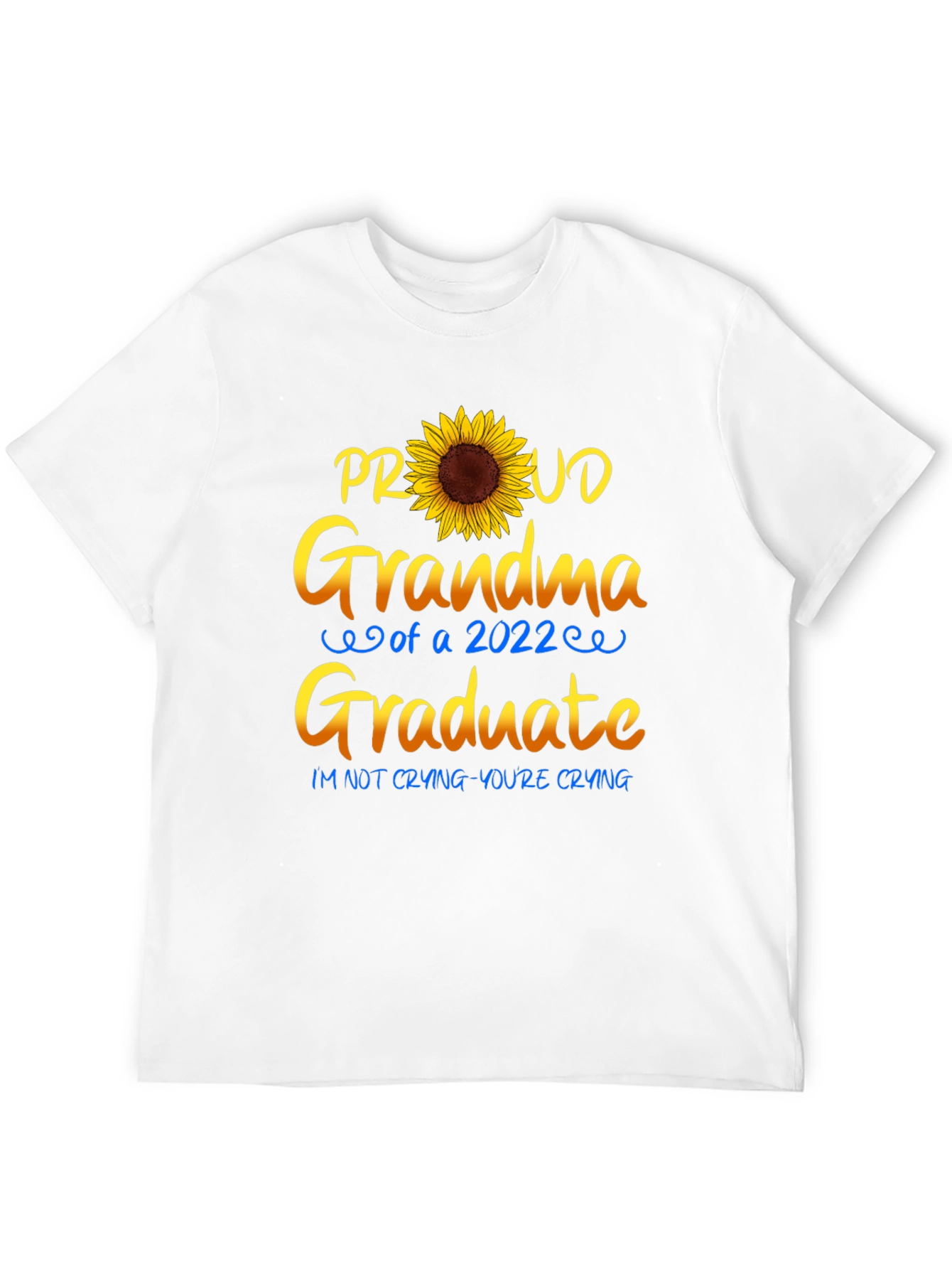Proud Grandma 2022 Graduate Sunflower T-Shirt