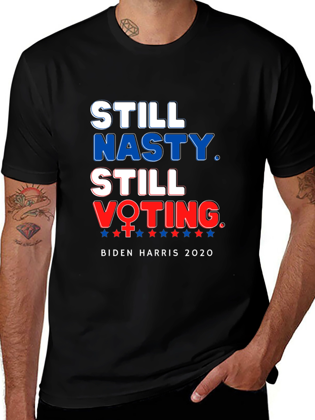 Still Nasty Still Voting Biden Harris 2020 T-Shirt