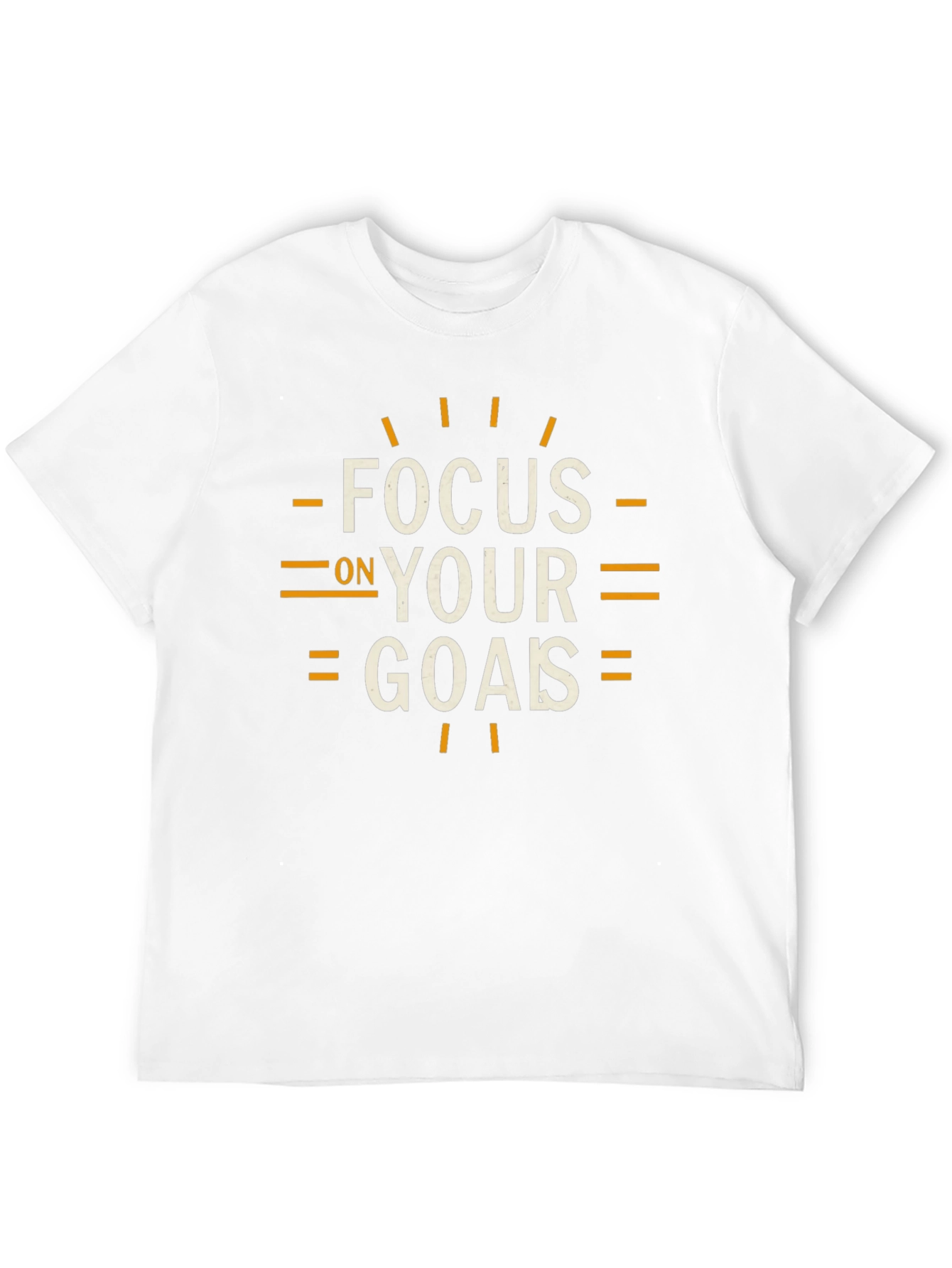 Focus On Your Goals T-Shirt - Motivational Tee
