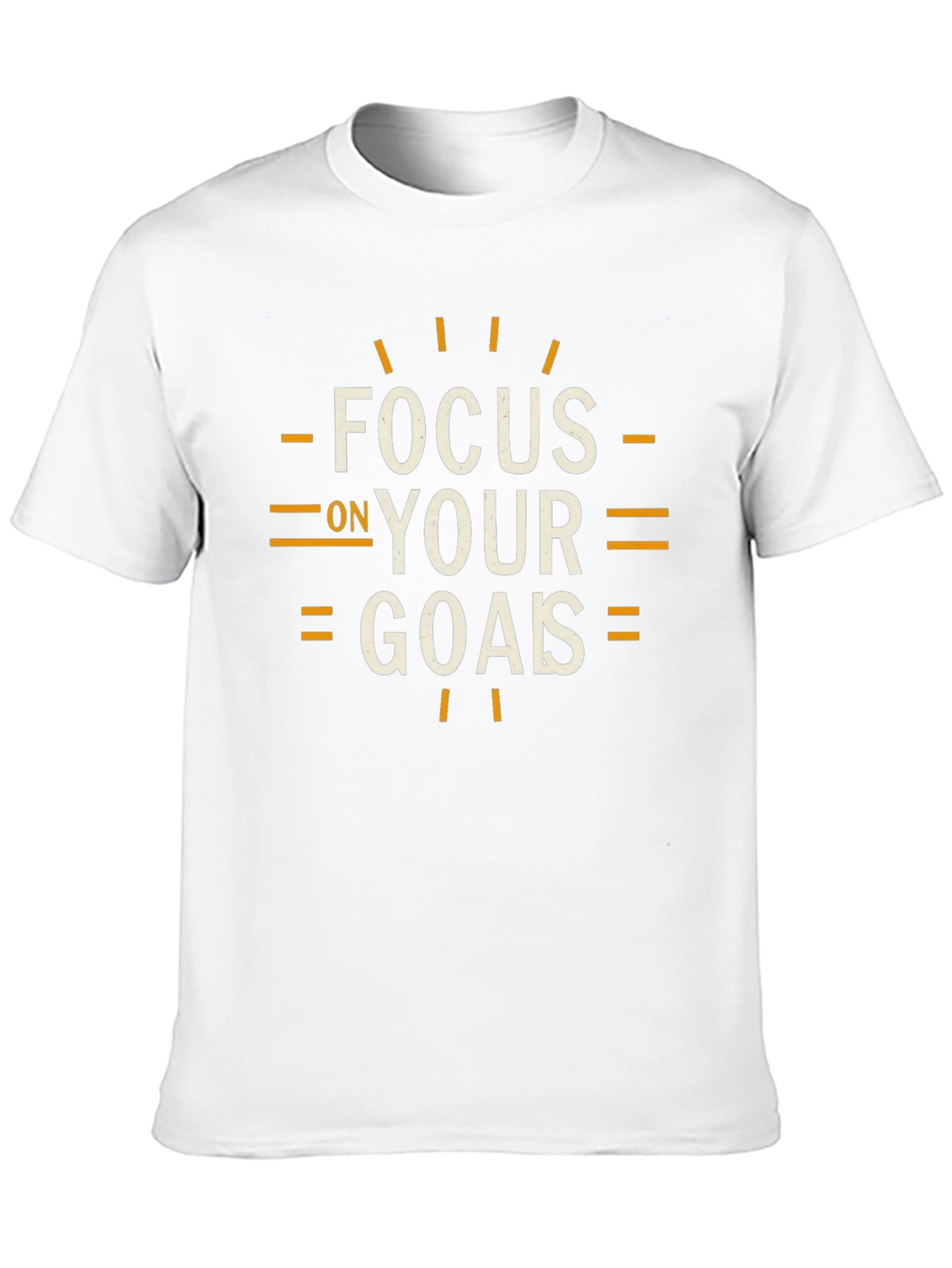 Focus On Your Goals T-Shirt - Motivational Tee