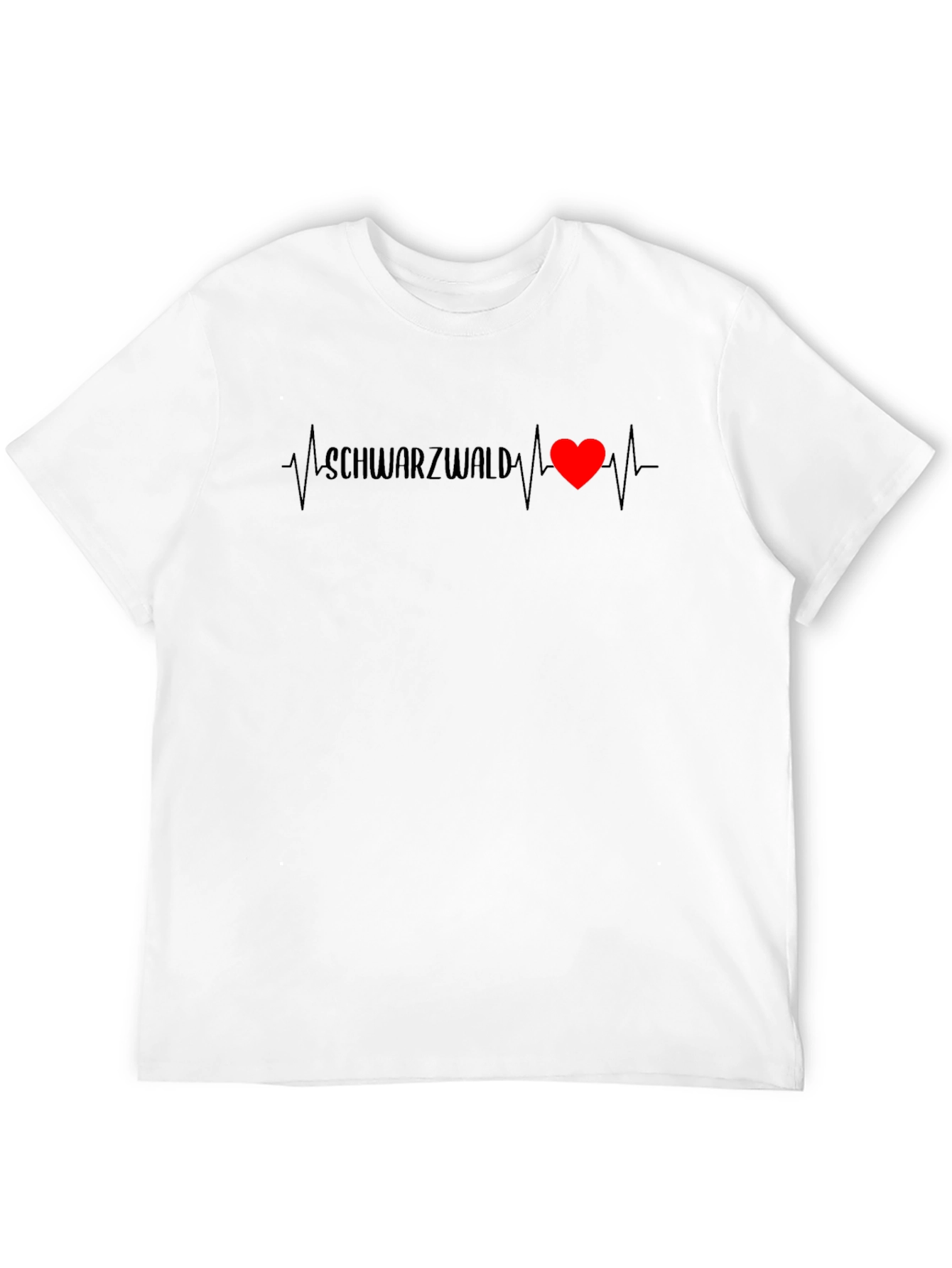 Schwarzwald Heartbeat Black T-Shirt