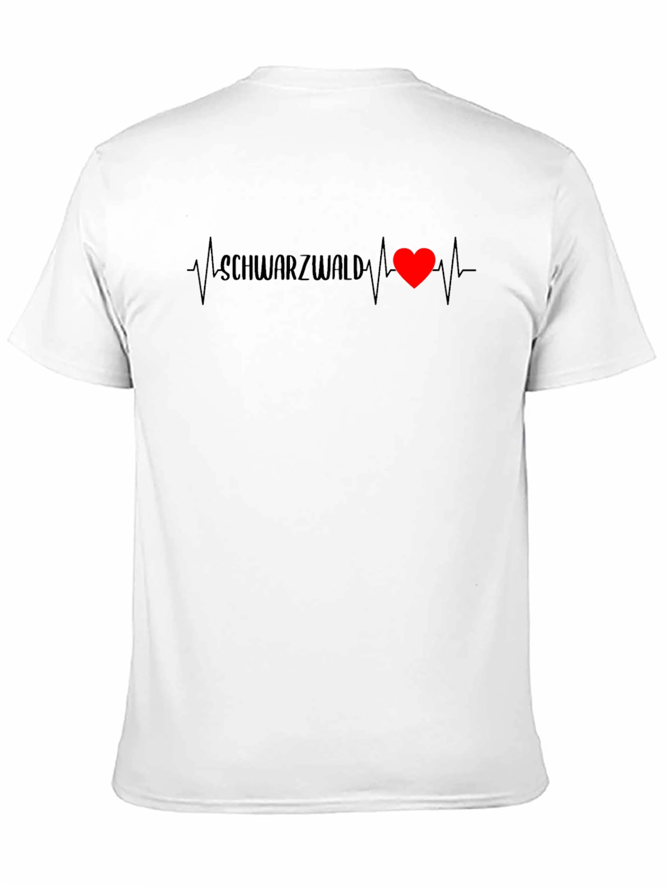 Schwarzwald Heartbeat Black T-Shirt