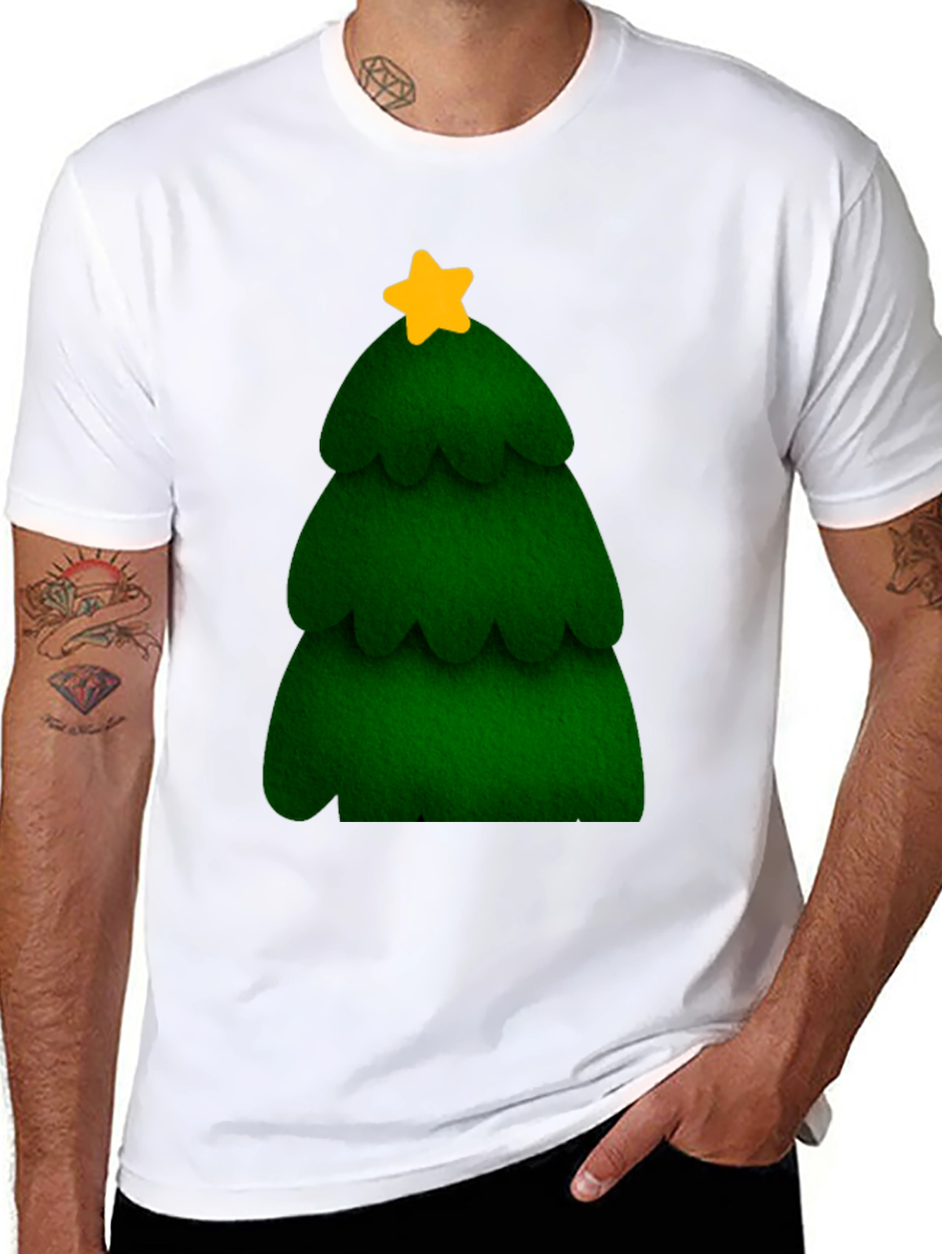 Festive Christmas Tree T-Shirt - Holiday Cheer!