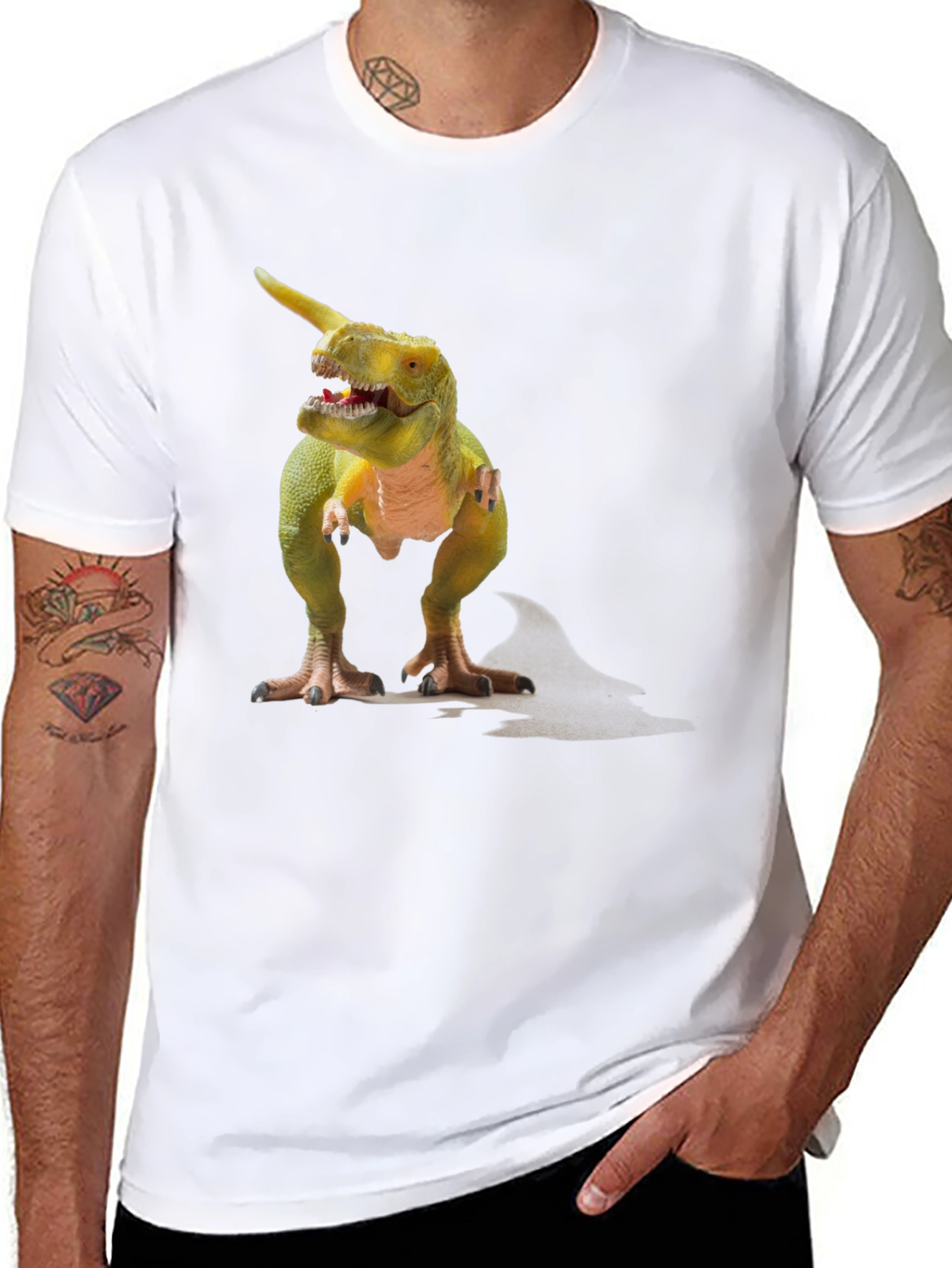 Dino-Corn T-Shirt - Unique Graphic Tee