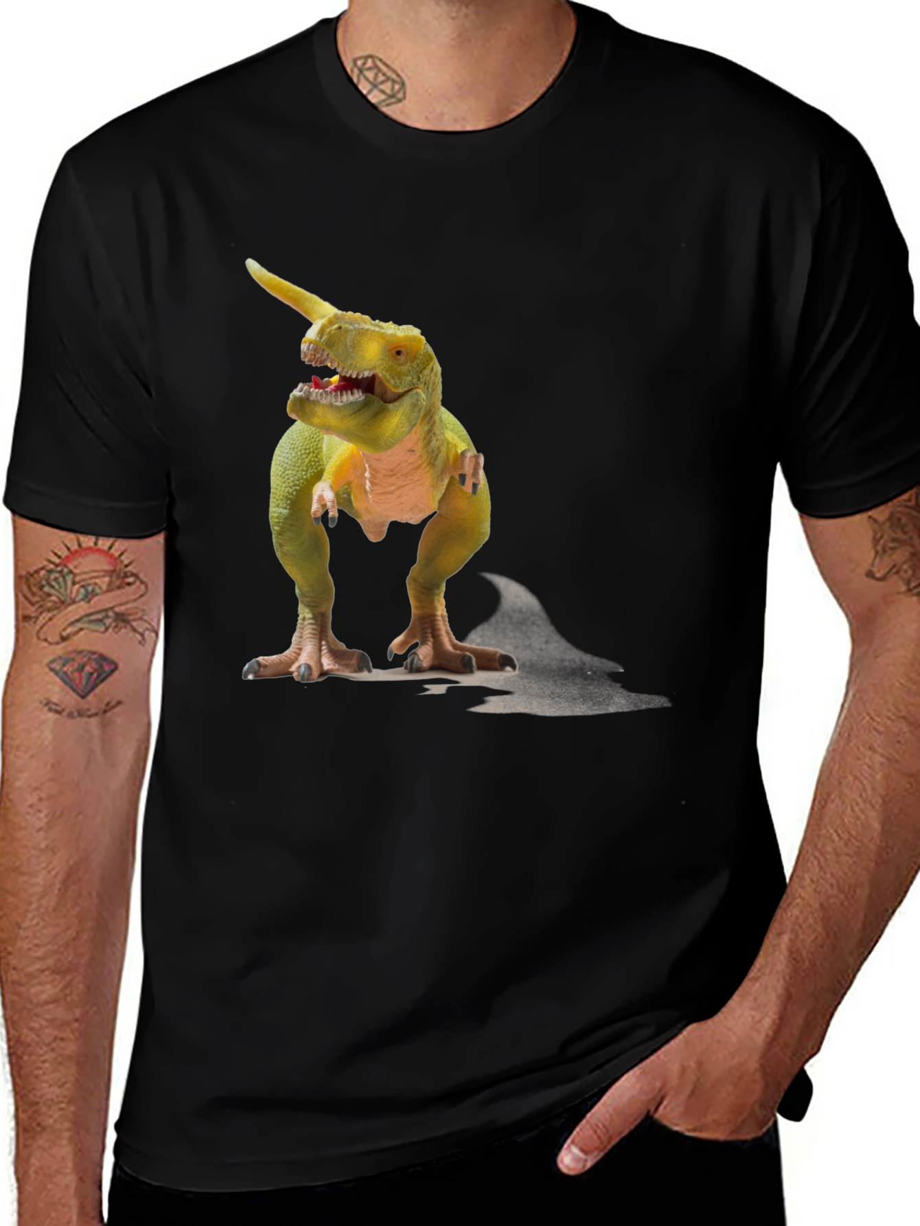 Dino-Corn T-Shirt - Unique Graphic Tee