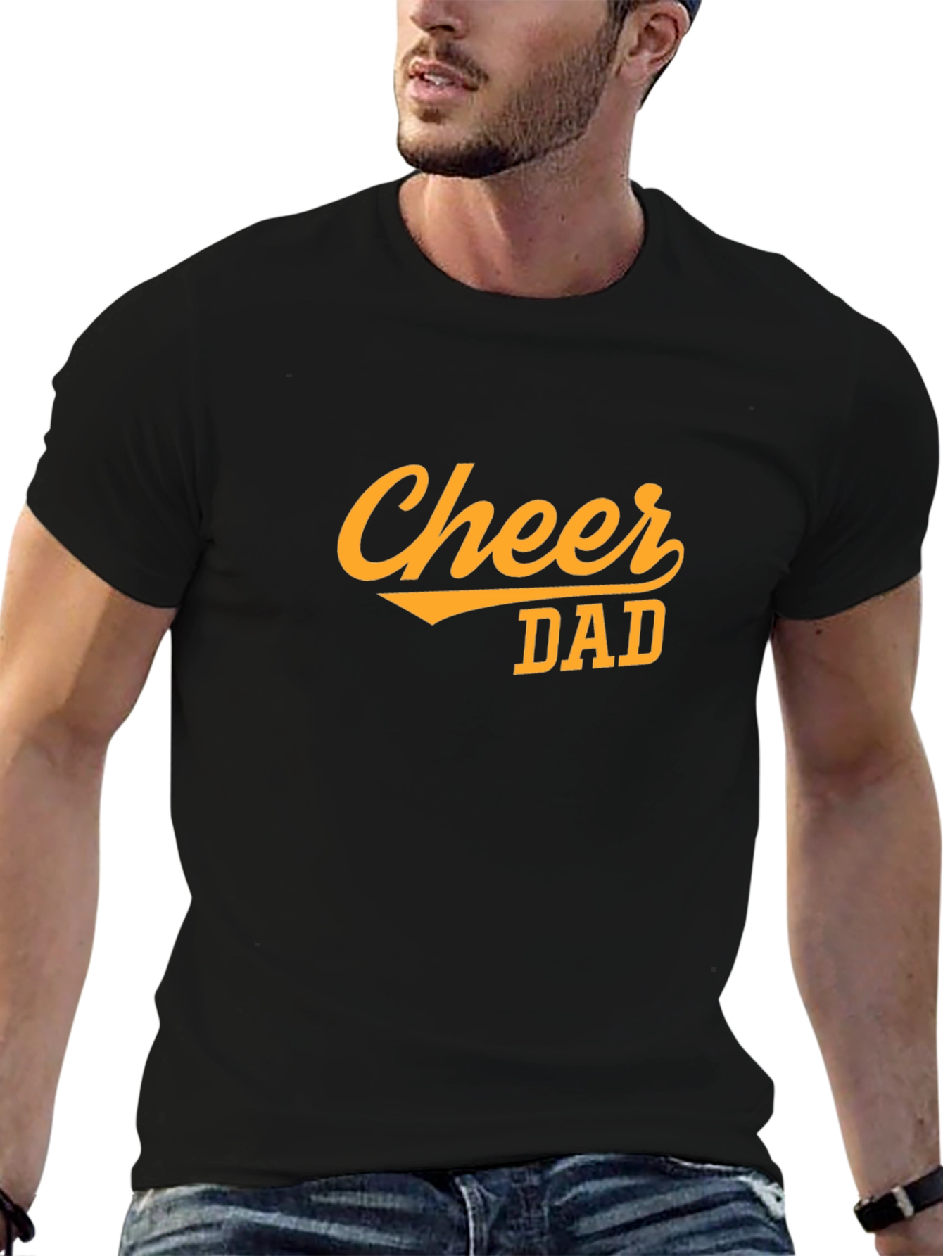 Cheer Dad Black T-Shirt