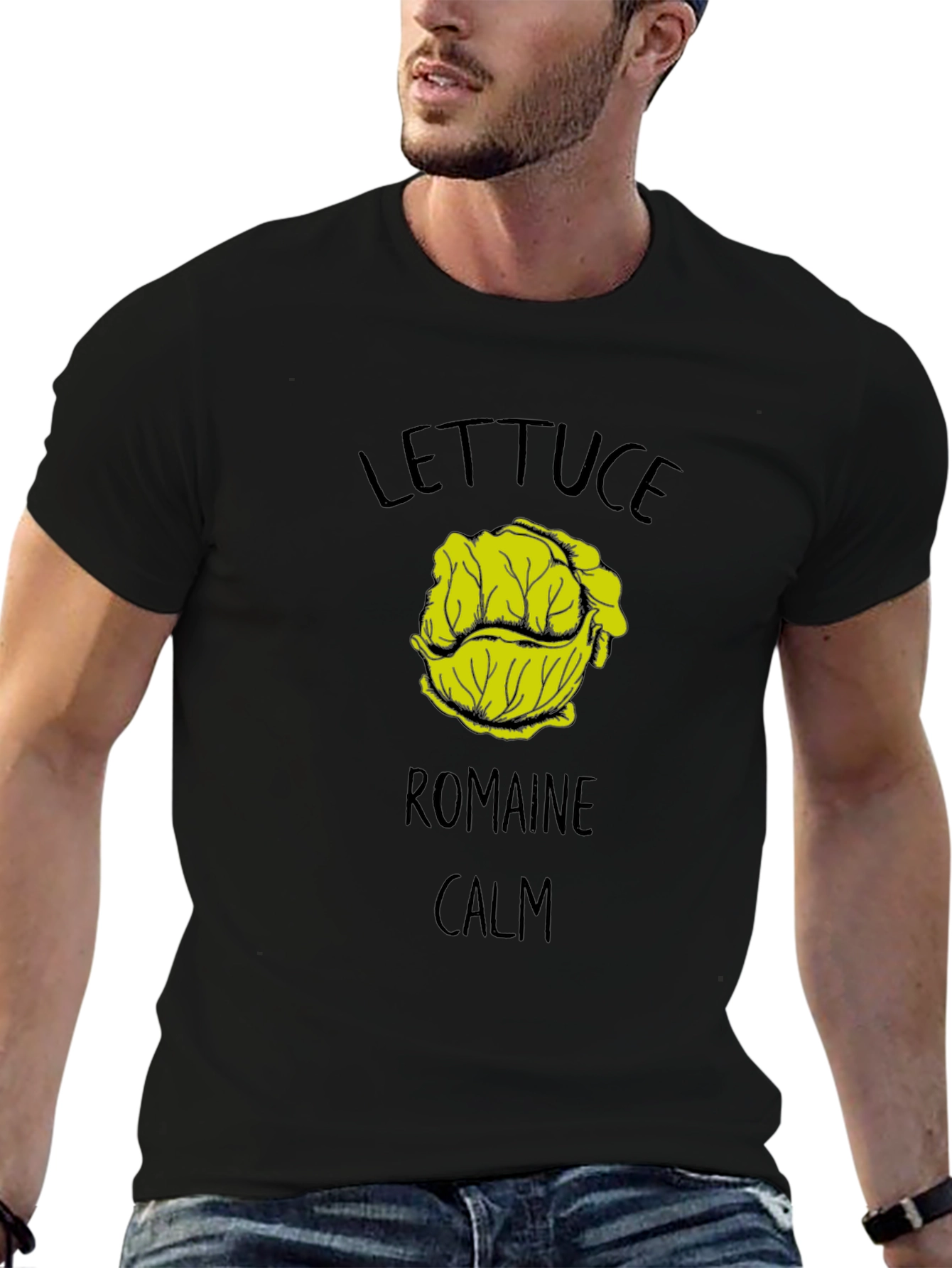 Lettuce Romaine Calm Graphic T-Shirt