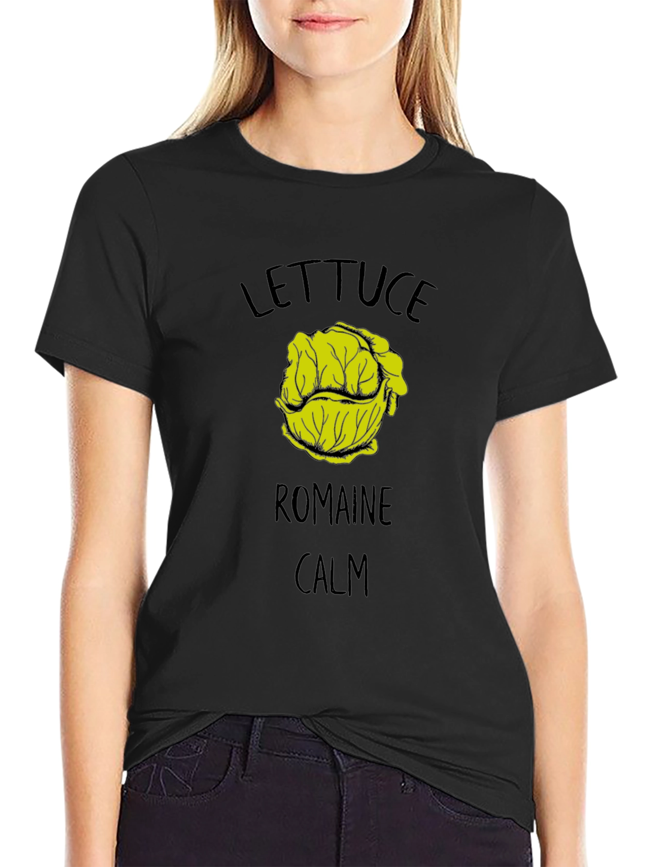 Lettuce Romaine Calm Graphic T-Shirt