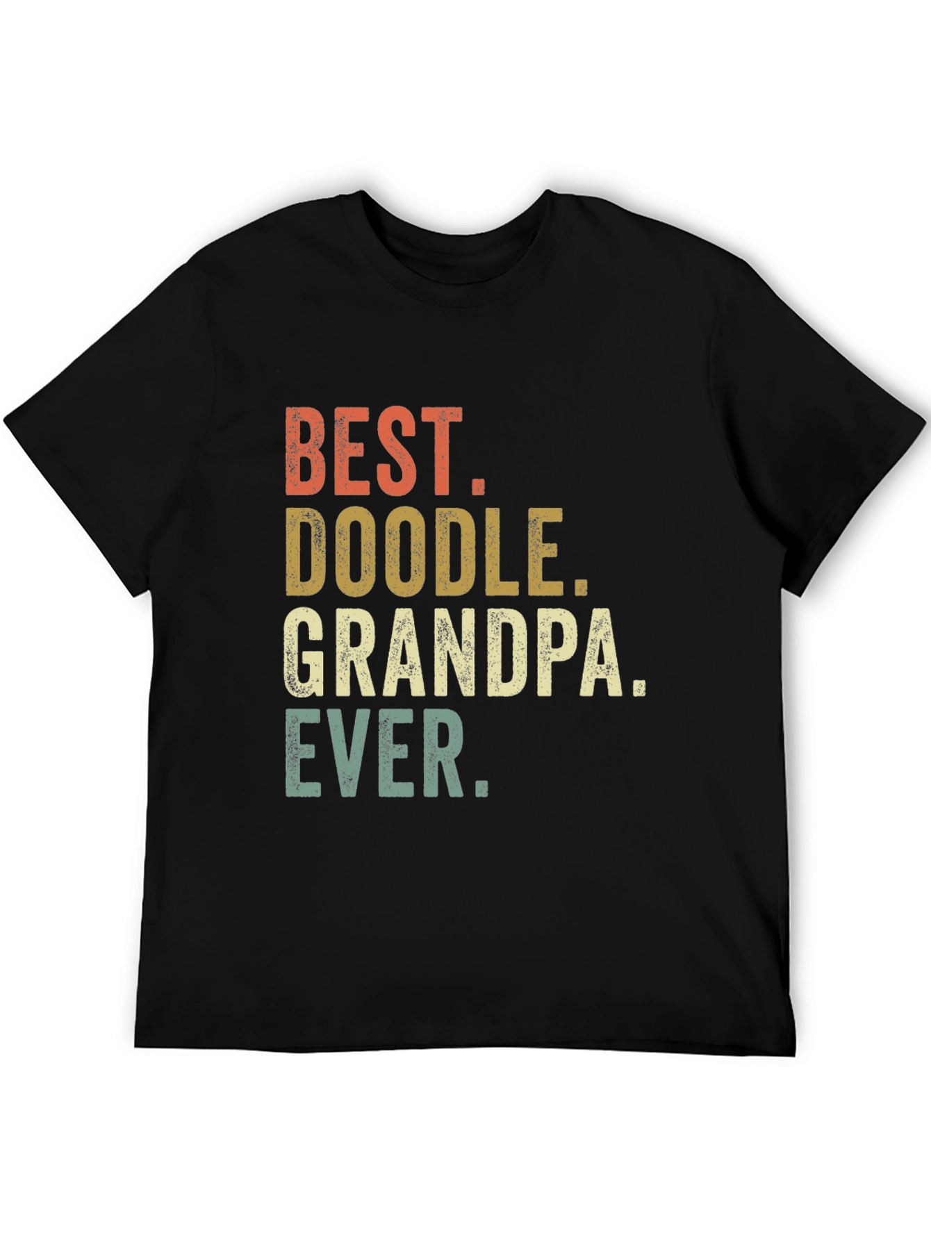 Best Doodle Grandpa Ever T-Shirt