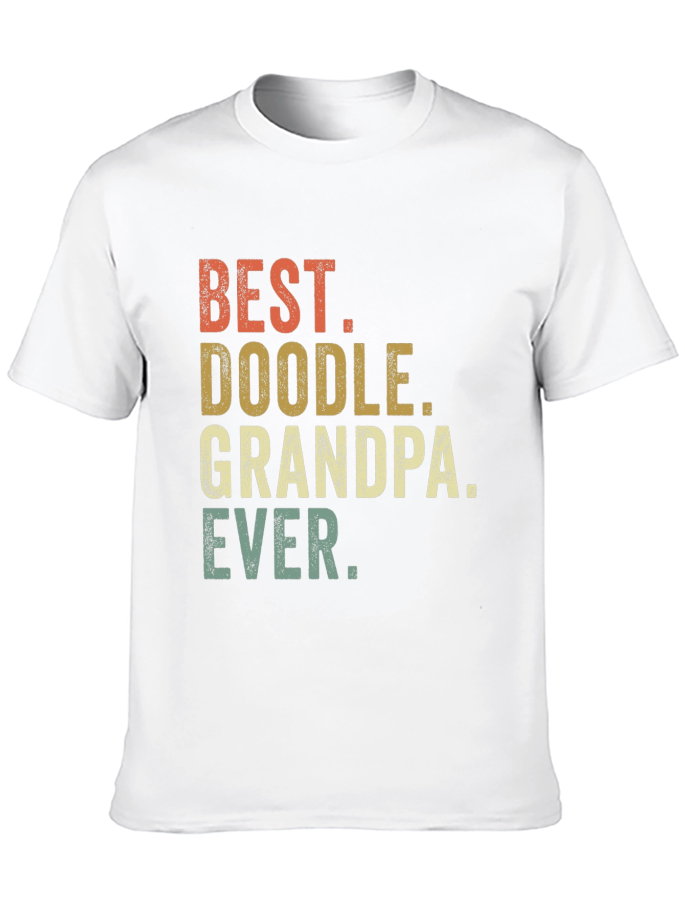 Best Doodle Grandpa Ever T-Shirt