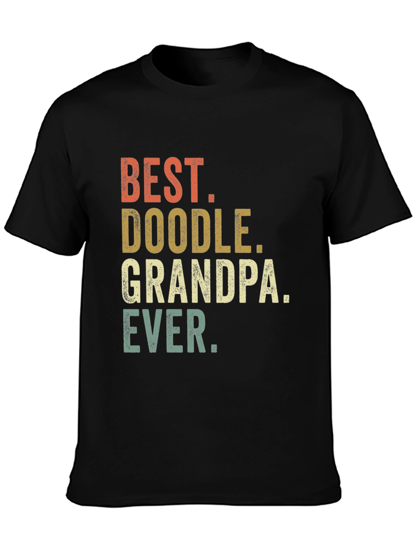 Best Doodle Grandpa Ever T-Shirt