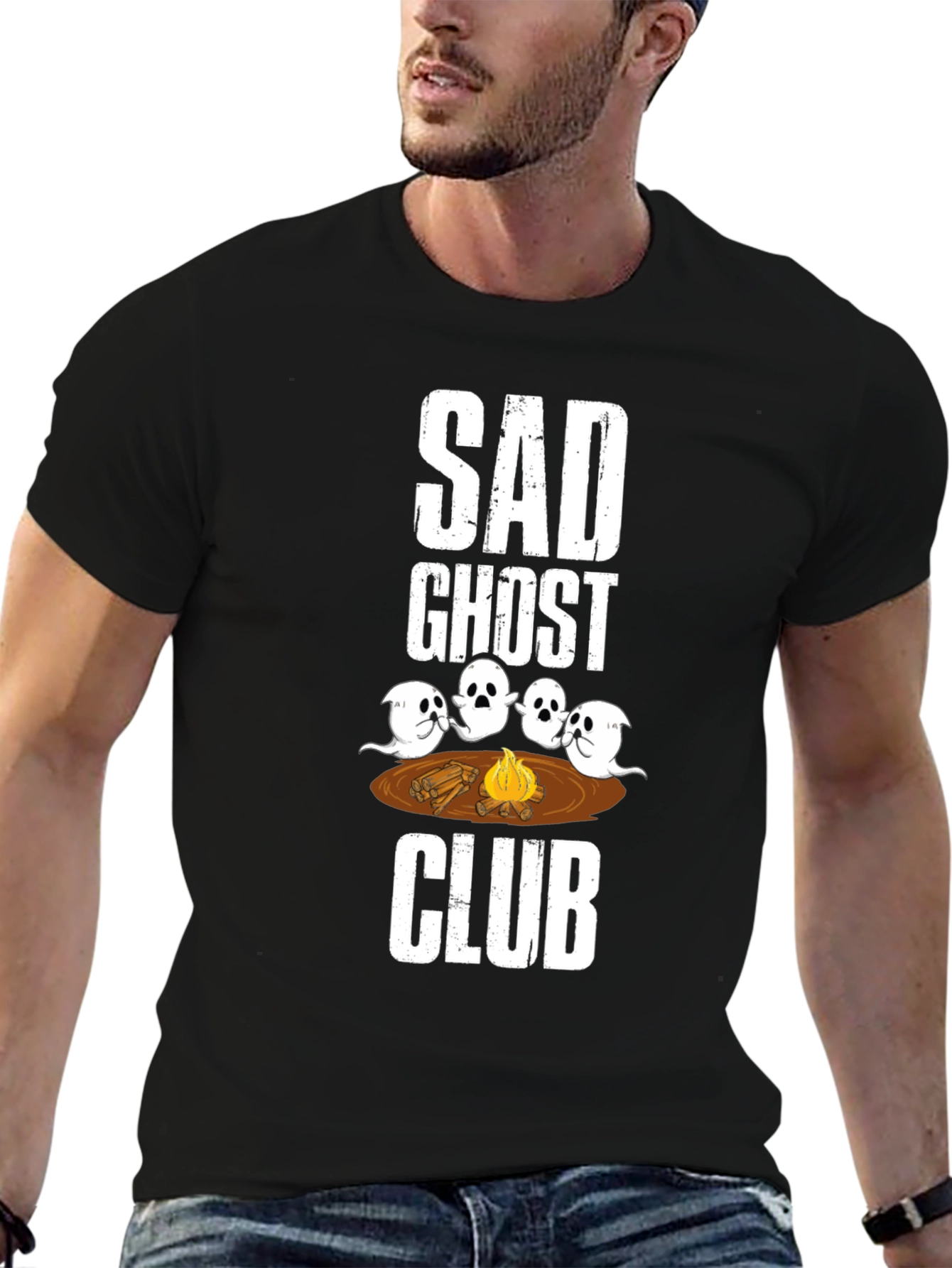 Sad Ghost Club Graphic T-Shirt