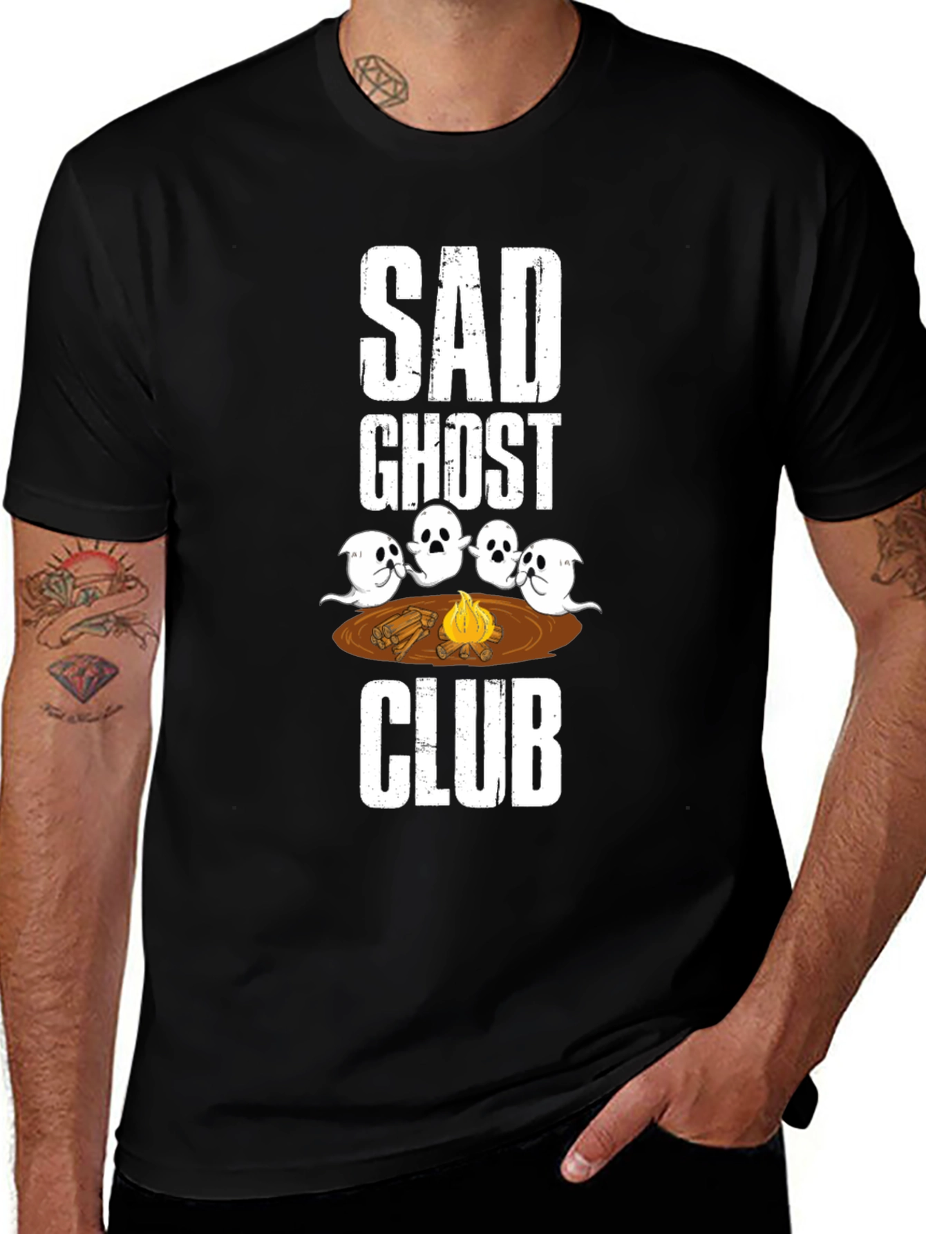 Sad Ghost Club Graphic T-Shirt