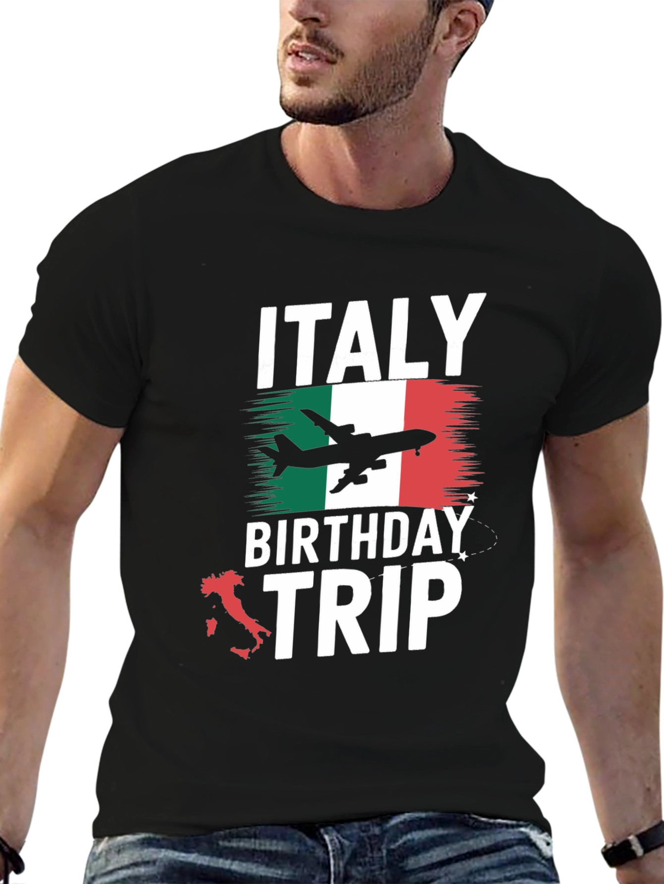 Italy Birthday Trip Graphic T-Shirt