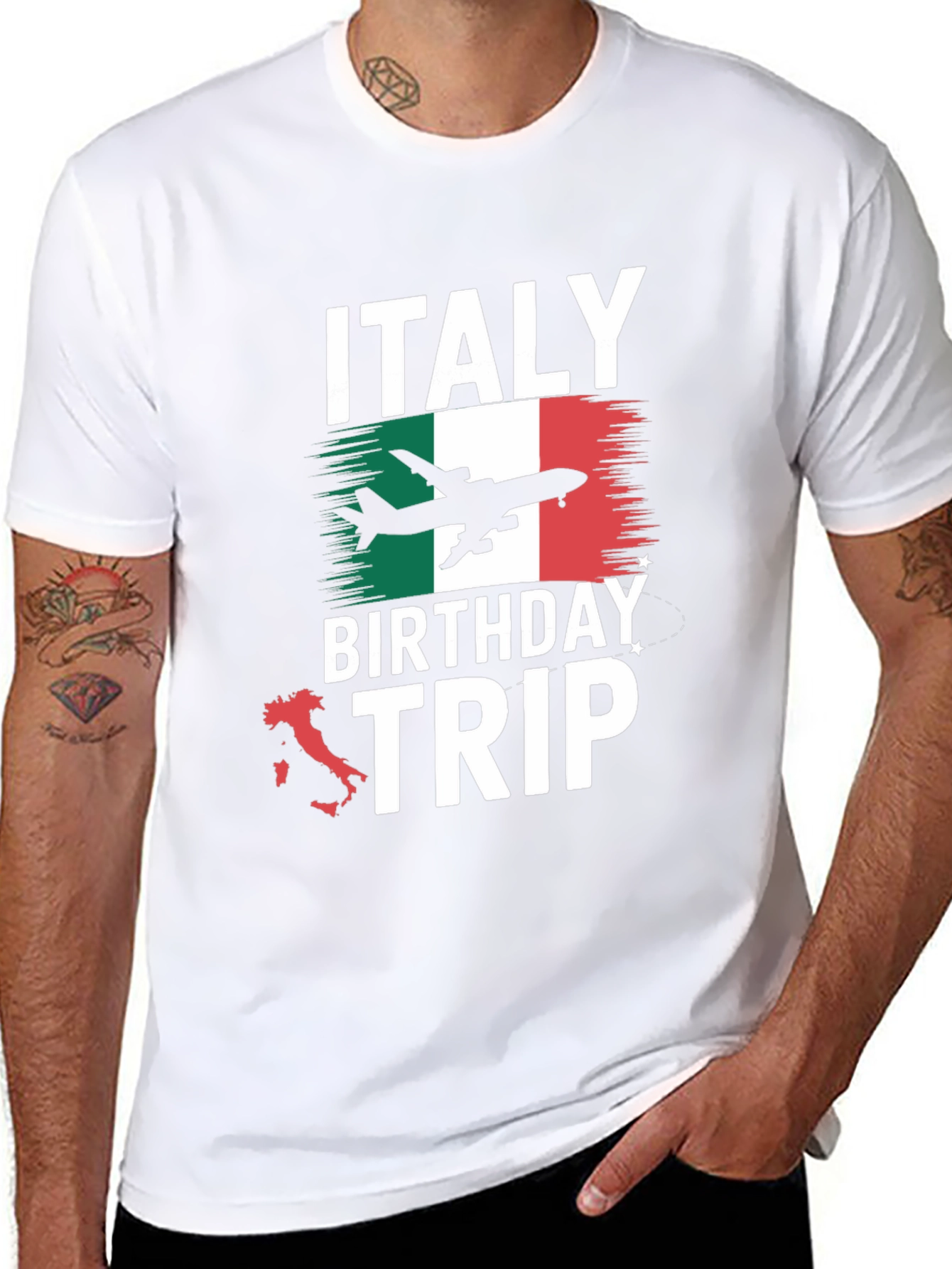 Italy Birthday Trip Graphic T-Shirt