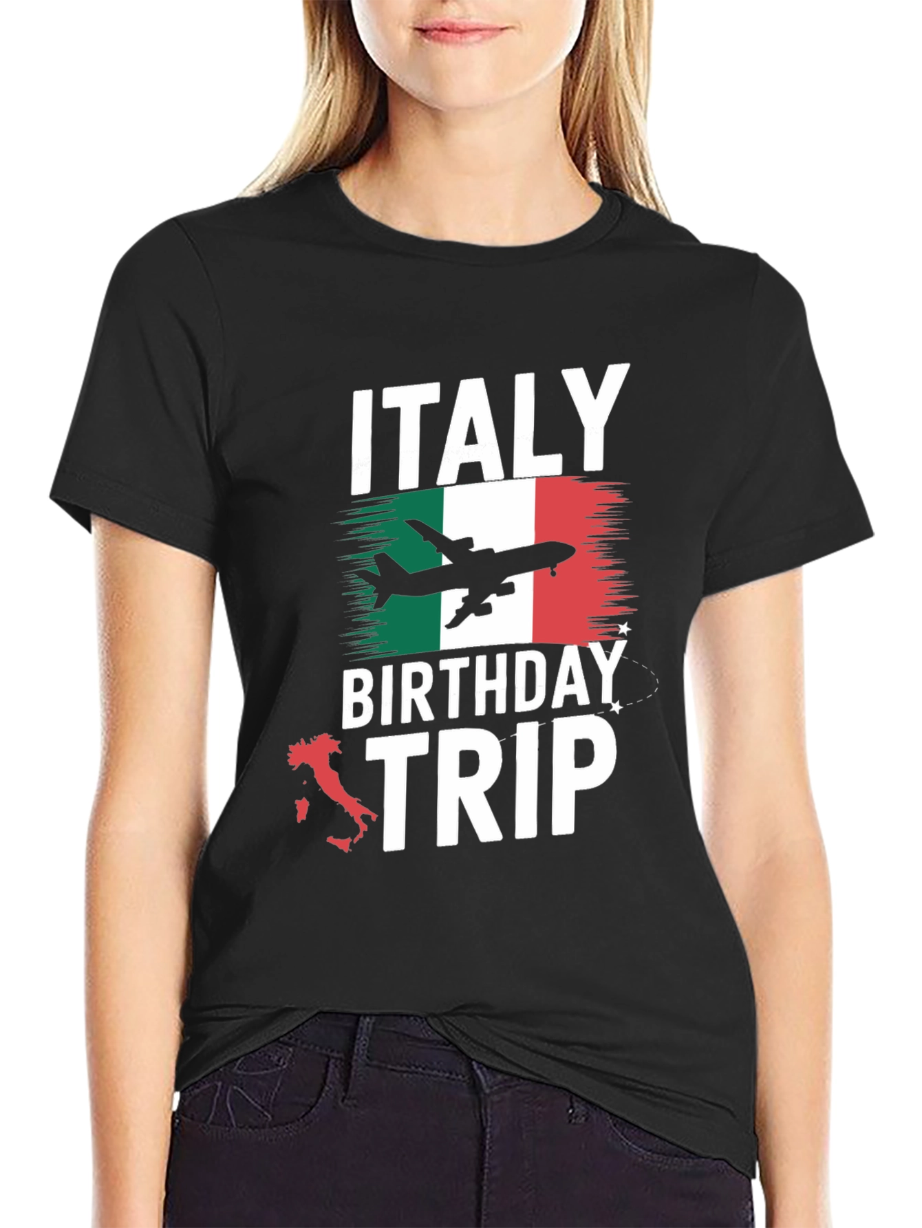 Italy Birthday Trip Graphic T-Shirt