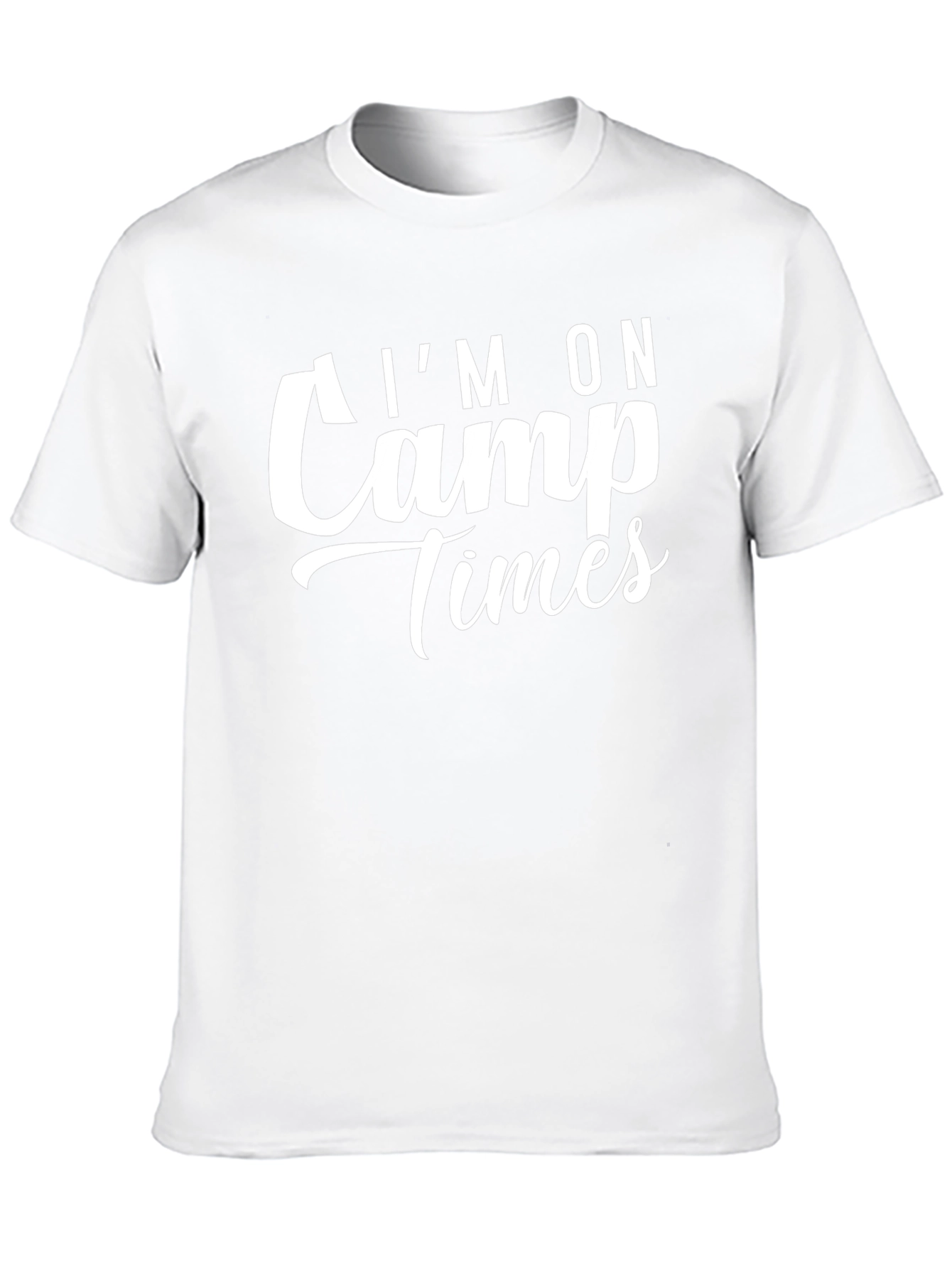 Im On Camp Times Black T-Shirt