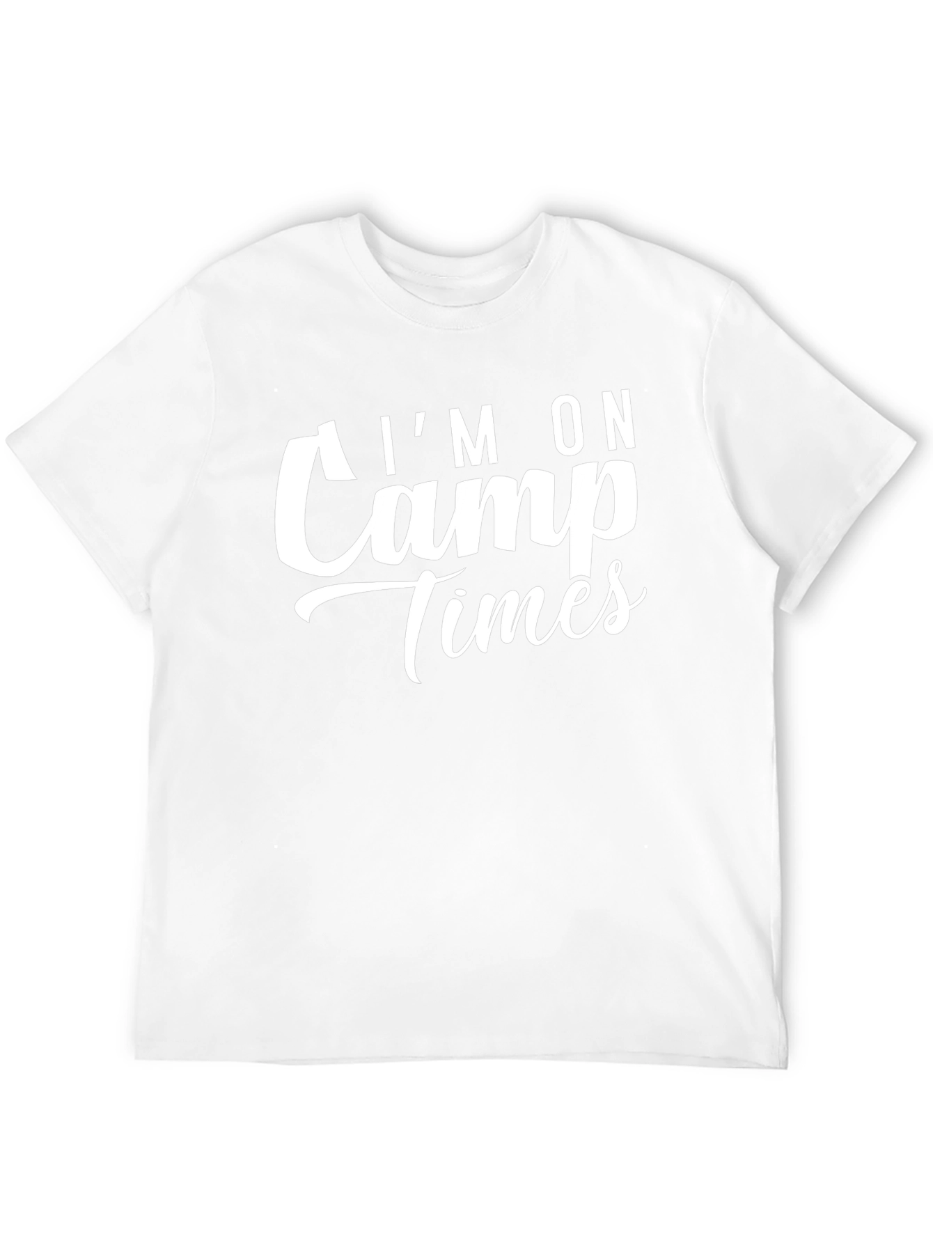 Im On Camp Times Black T-Shirt