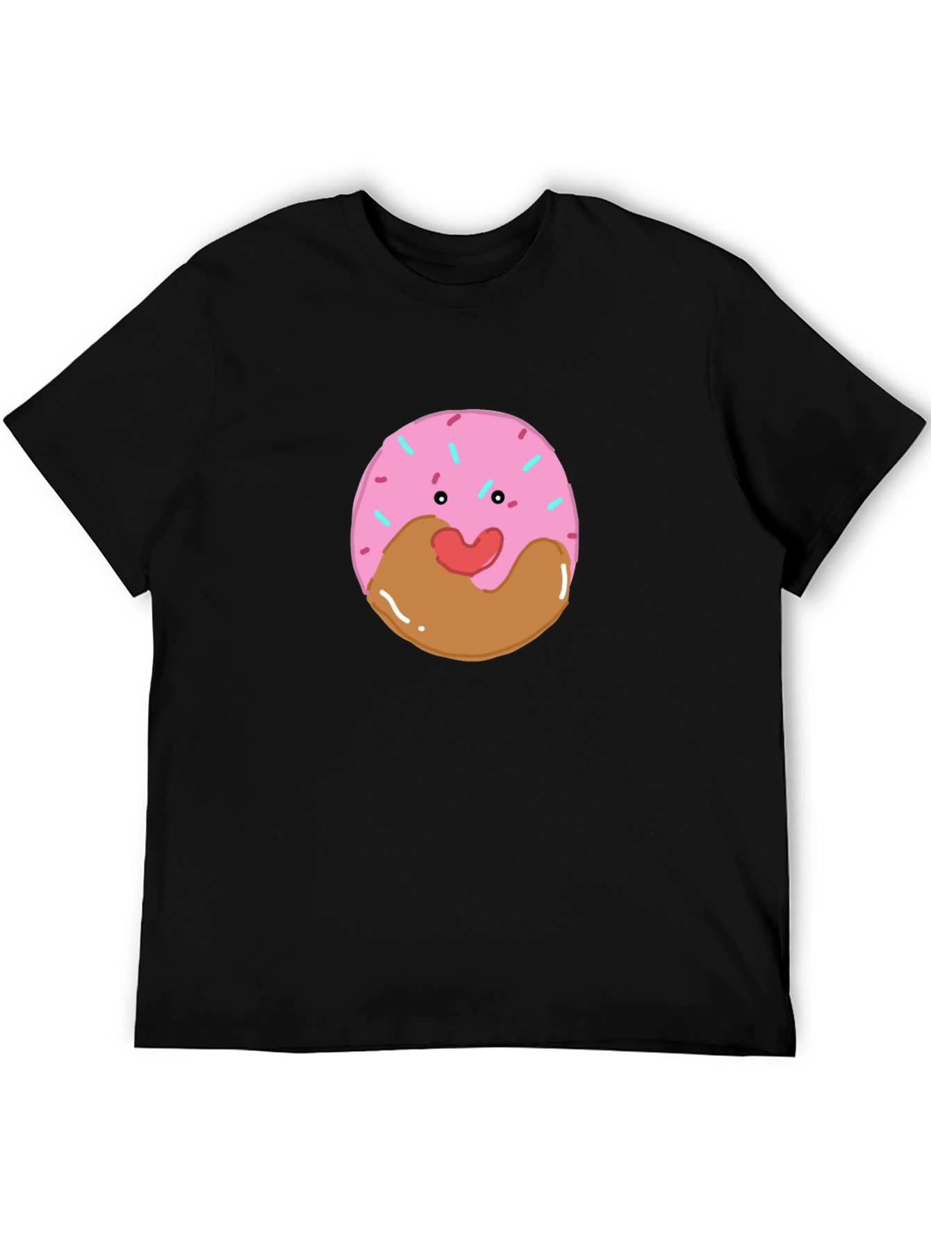 Donut Face T-Shirt - Cute Kawaii Graphic Tee